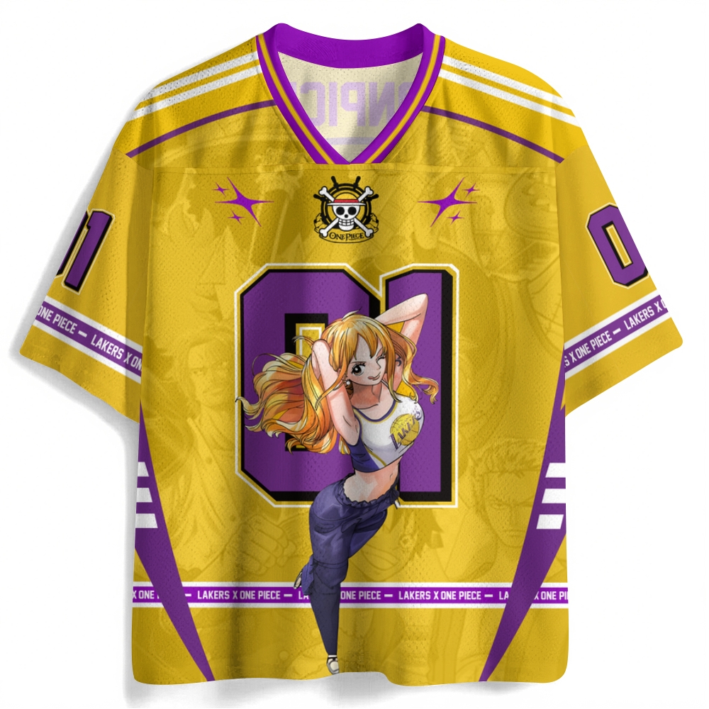 One Piece Anime Football Jersey