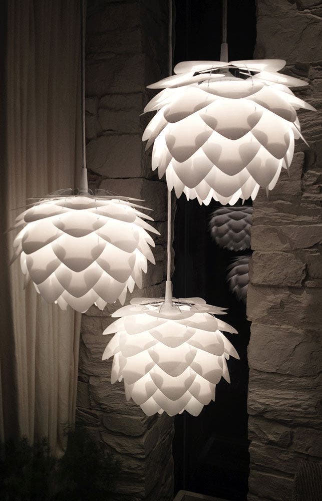 Umage Silvia Mini hanglamp white - met koordset wit - Ø 32 cm
