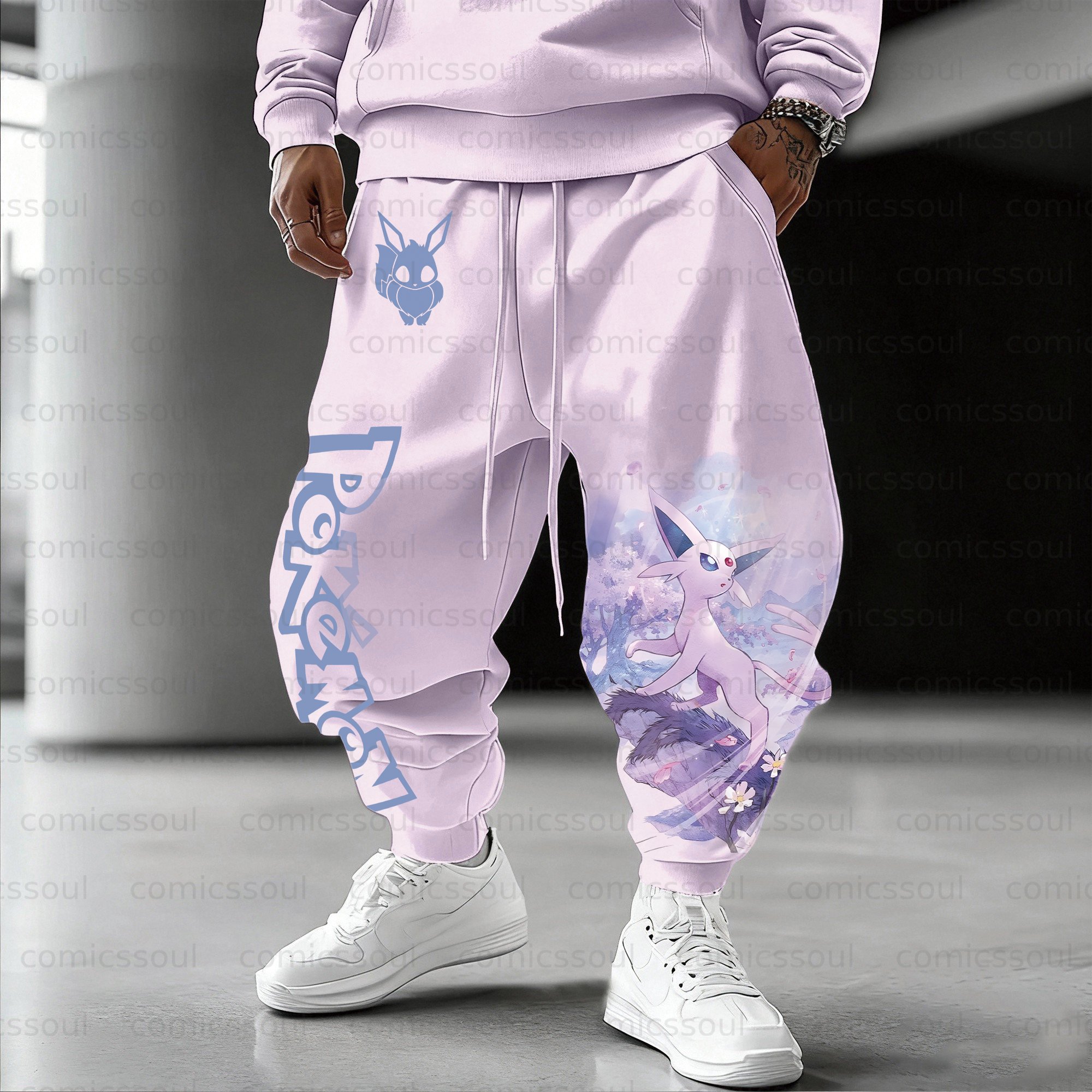 Unisex Anime Inspired Vintage Pants