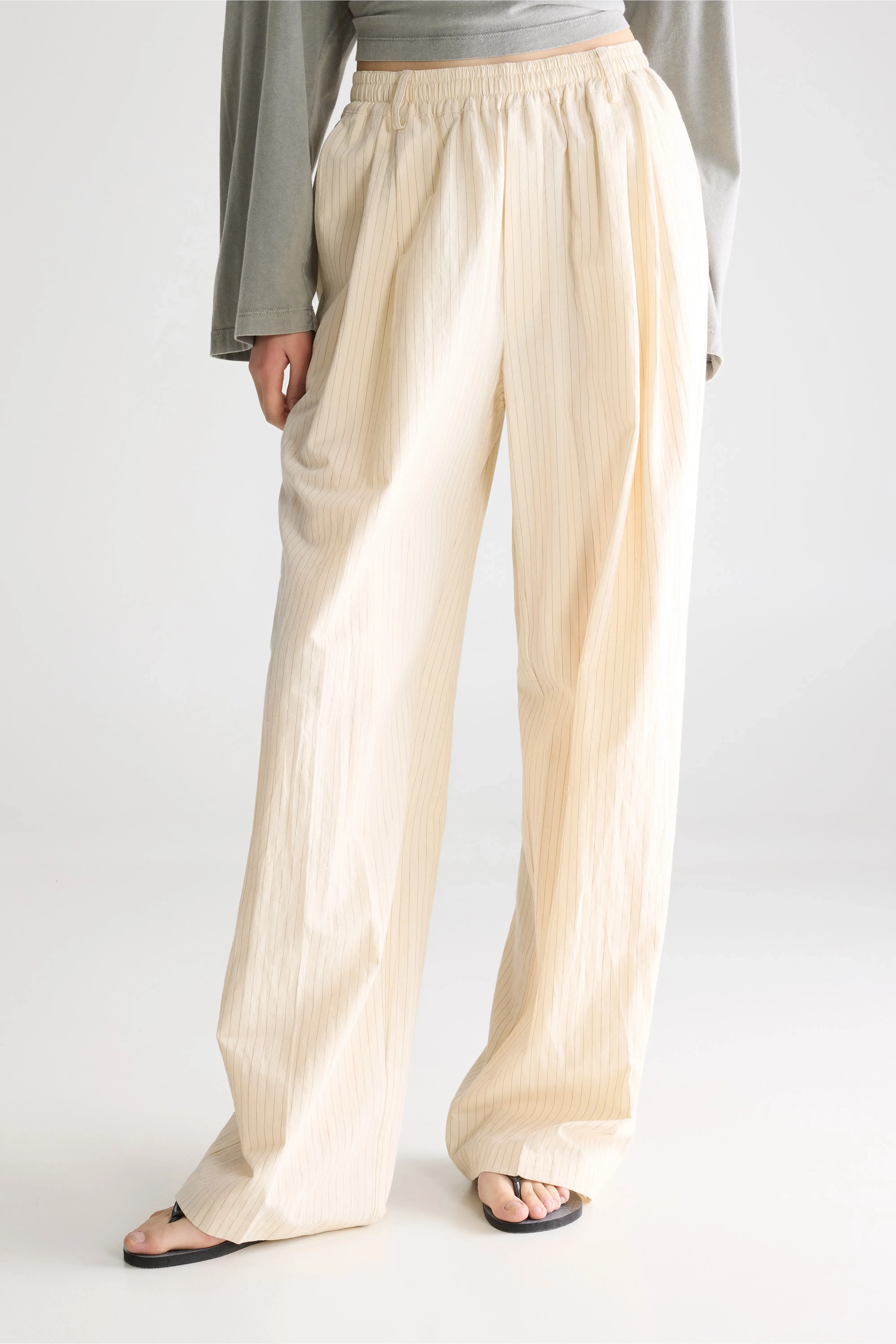 Bellerose Jilo tapered trousers (261 / W / STRIPE A)