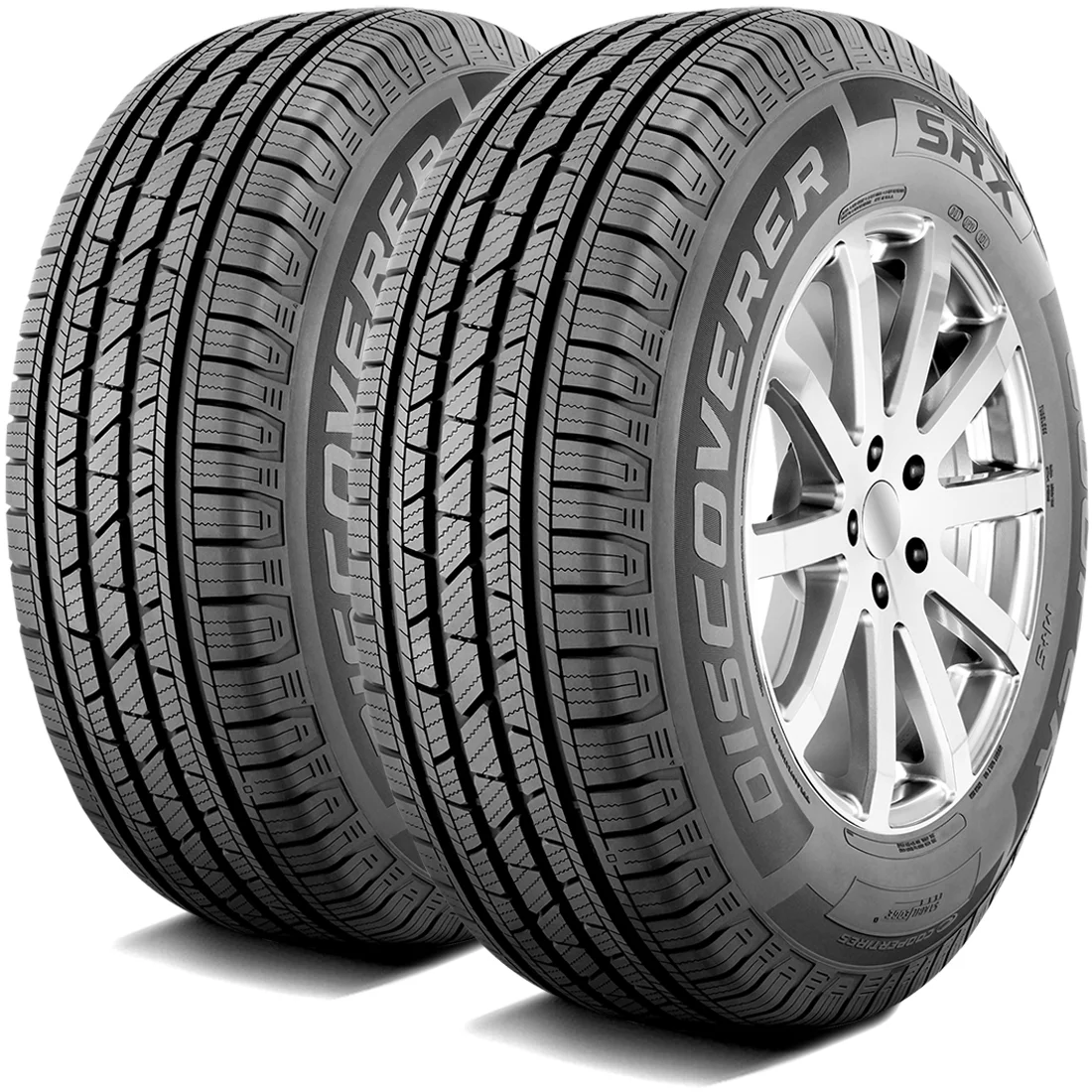 Cooper Discoverer SRX All Season Tires 255/60R19 109H – Pair for Truck/SUV