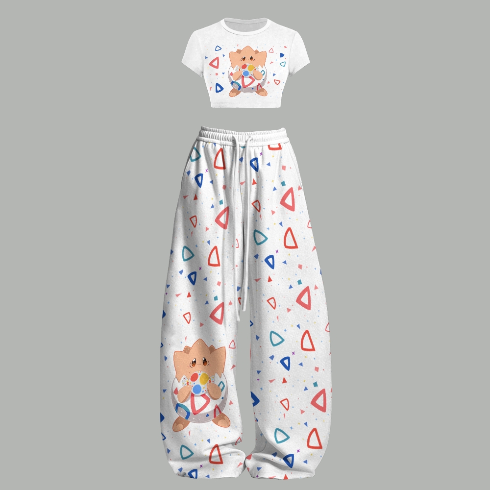 Pokémon T-Shirt  & Elasticated Trousers Two-Piece Set