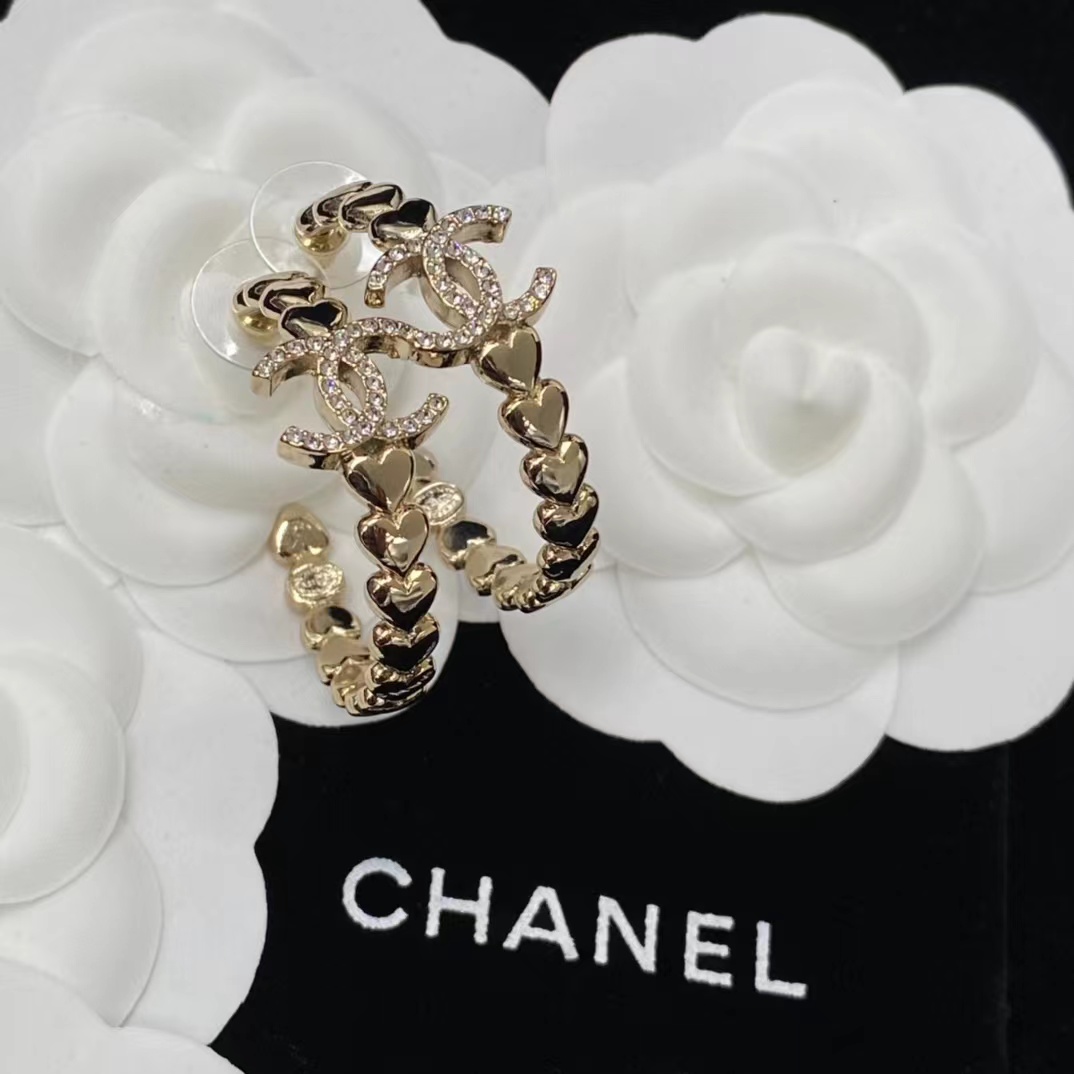 Chanel C Shape Earrings - Original Replica Club