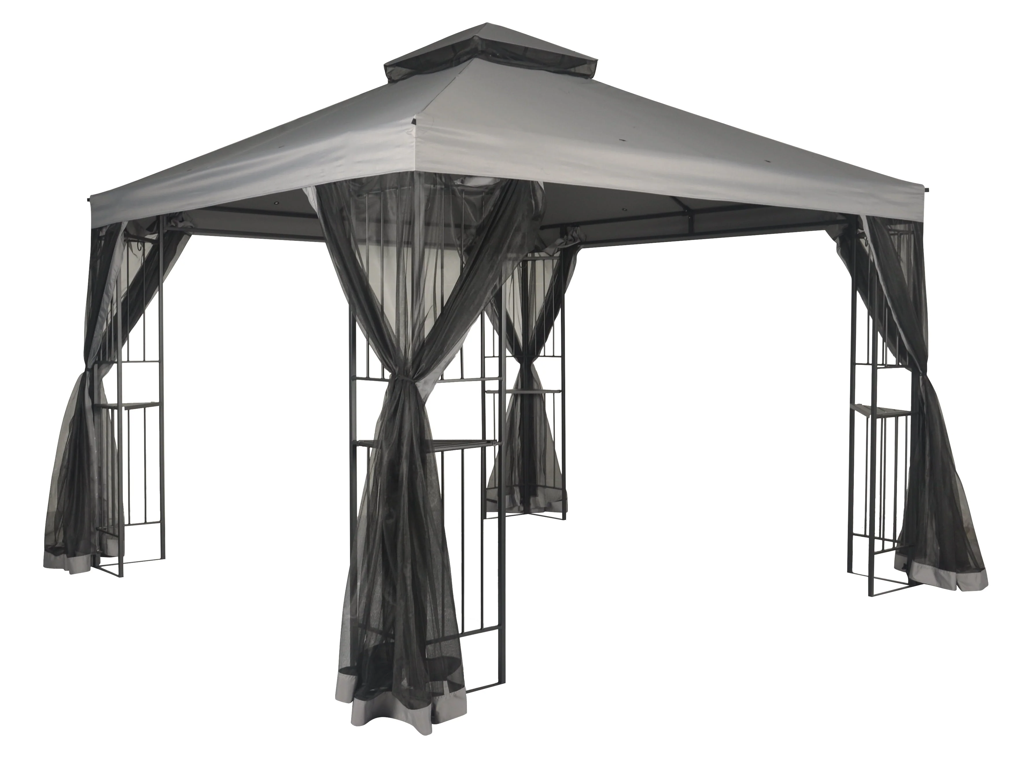 Mainstays 10' x 10' Easy Assembly Outdoor Furniture Patio Gazebo - Image 2
