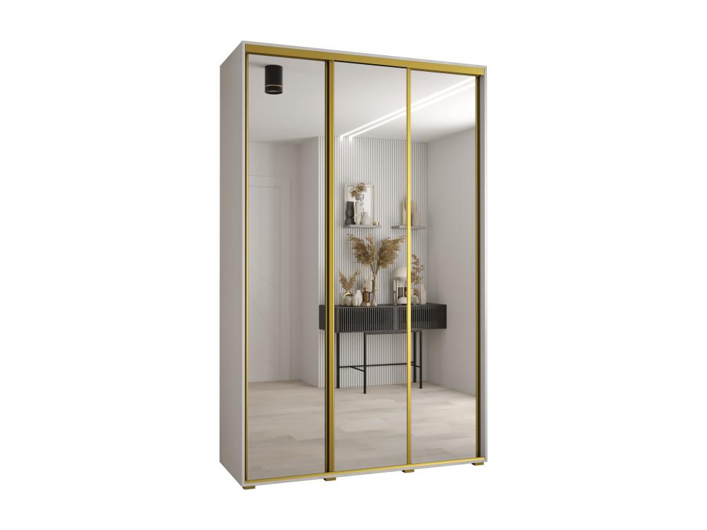 ARMARIO 2 DE PUERTAS CORREDERAS 235 - 2/160/45 3 puertas Blanco/Blanco/Abodeia