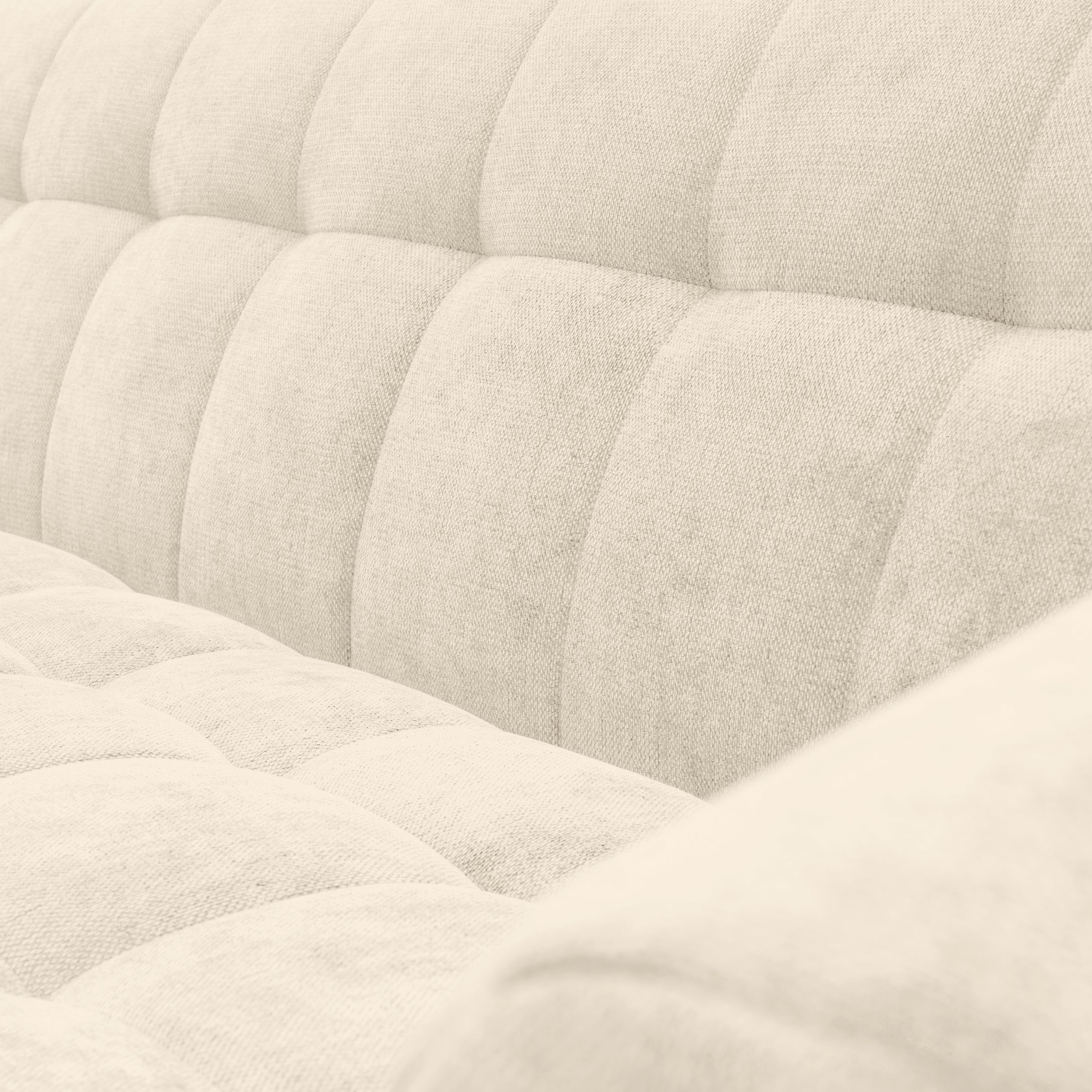Blokker Cubba 3-zitsbank - Licht Beige