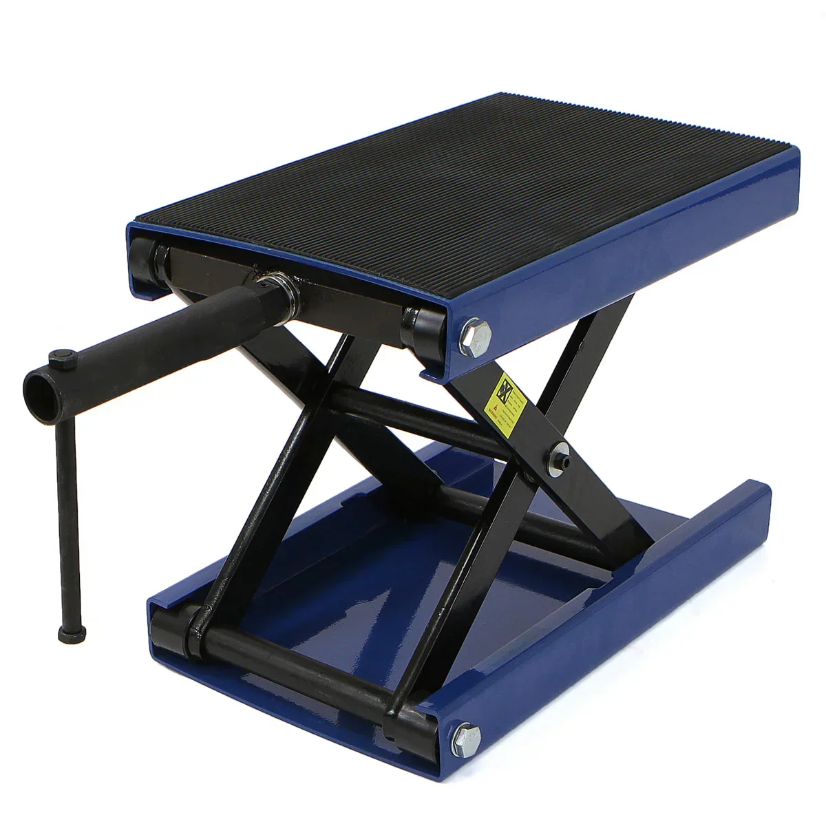 Motorcycle Scissor Jack 1100lbs Blue/Black