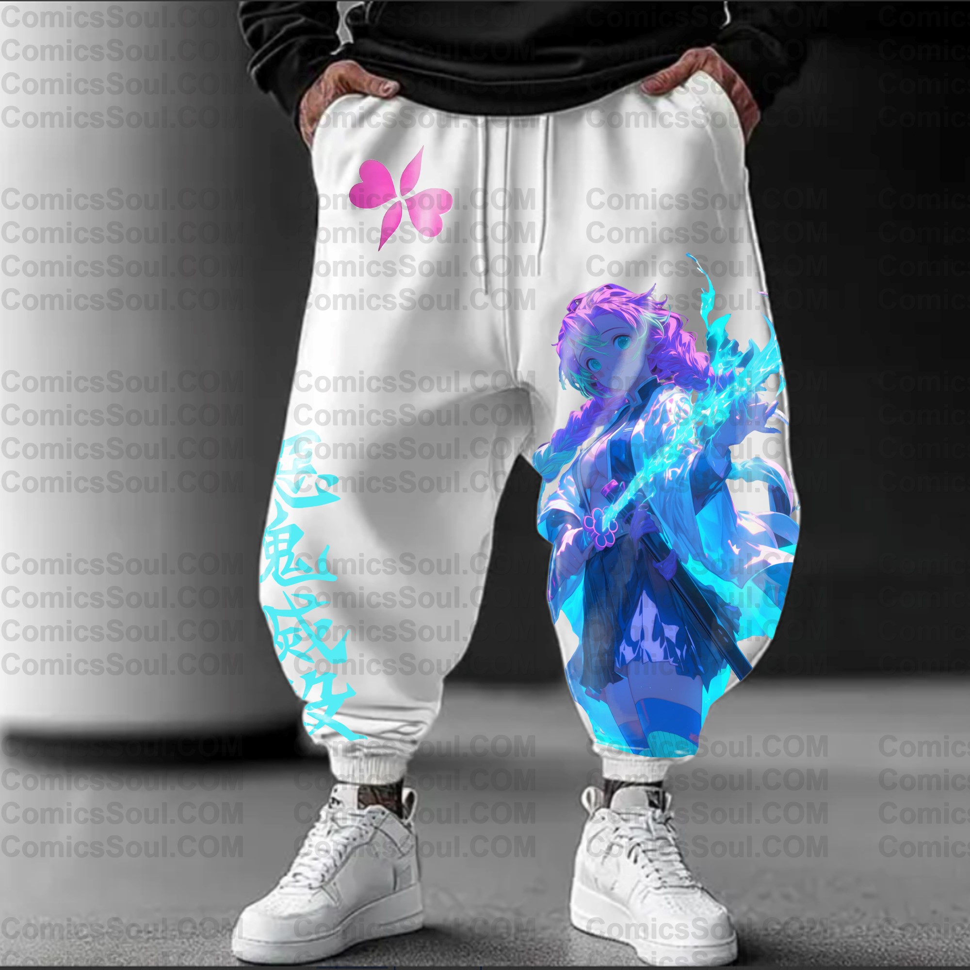 Unisex Anime Inspired Vintage Pants| KNY