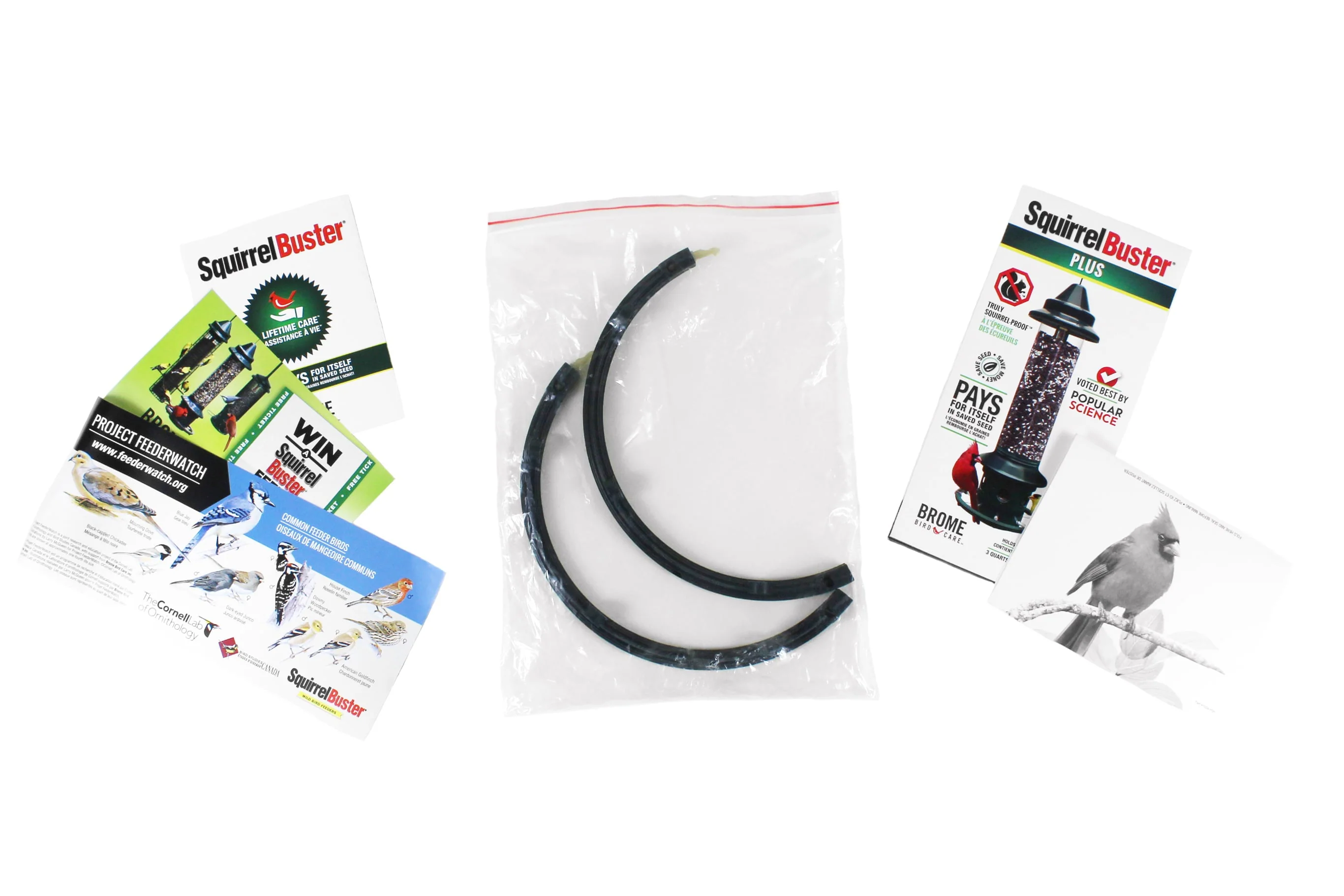 Brome Squirrel Buster Plus Bird Feeder with Cardinal Perch Ring, Squirrel Proof - Image 5