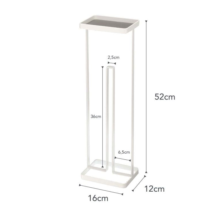 Yamazaki Open WC Rolhouder - Tower - Wit