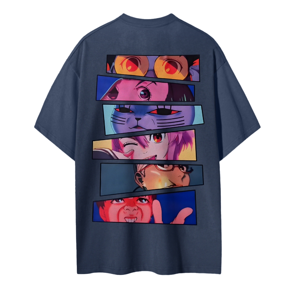 DANDADAN Cotton Unisex Round Neck Anime T-shirt TeeThreads Sustain the Scene with Custom Apparel