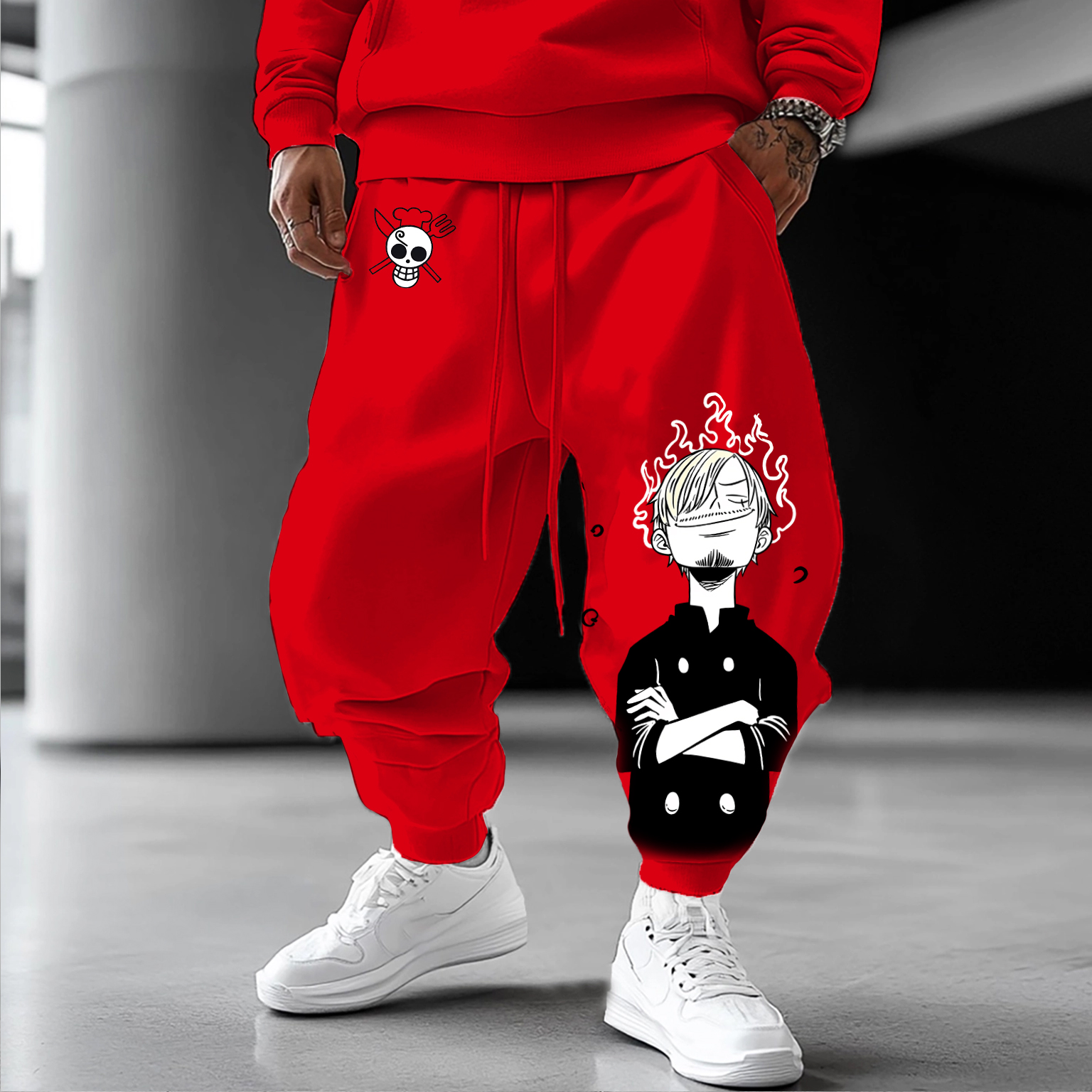 Unisex Casual Anime Streetwear Pants丨Comicssoul
