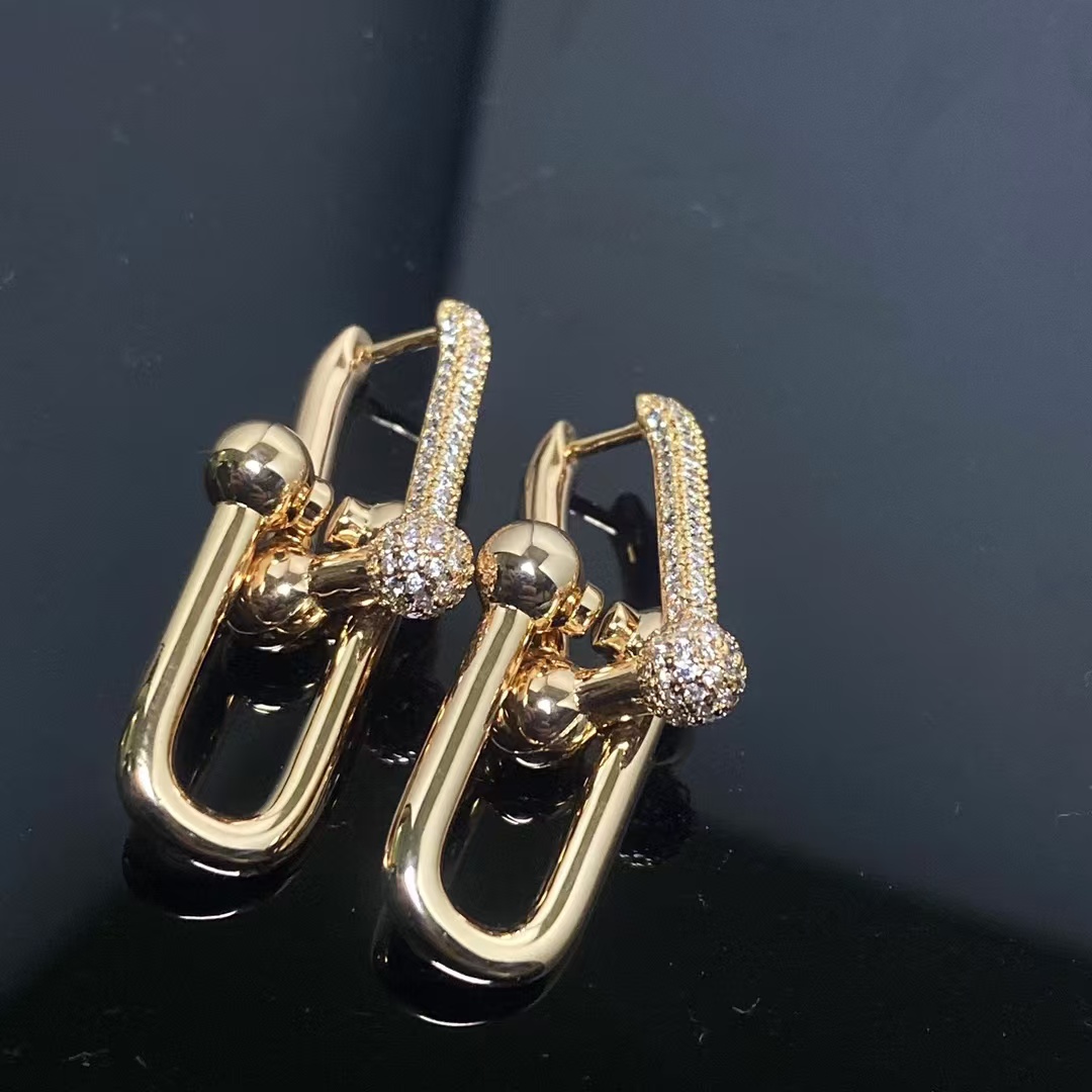 Tiffany HardWear Large Link Earrings - Original Replica Club