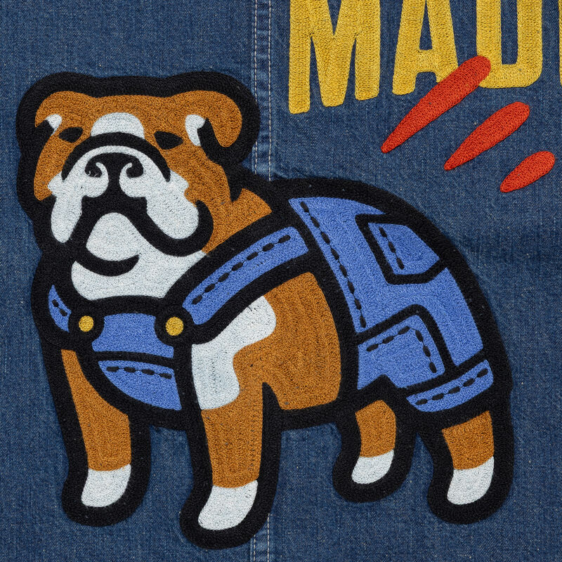 HUMAN MADE DENIM COVERALL JACKET