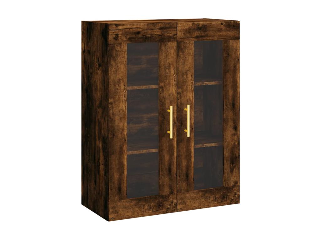 Armario de pared roble ahumado 69 - 5x34x90 cm
