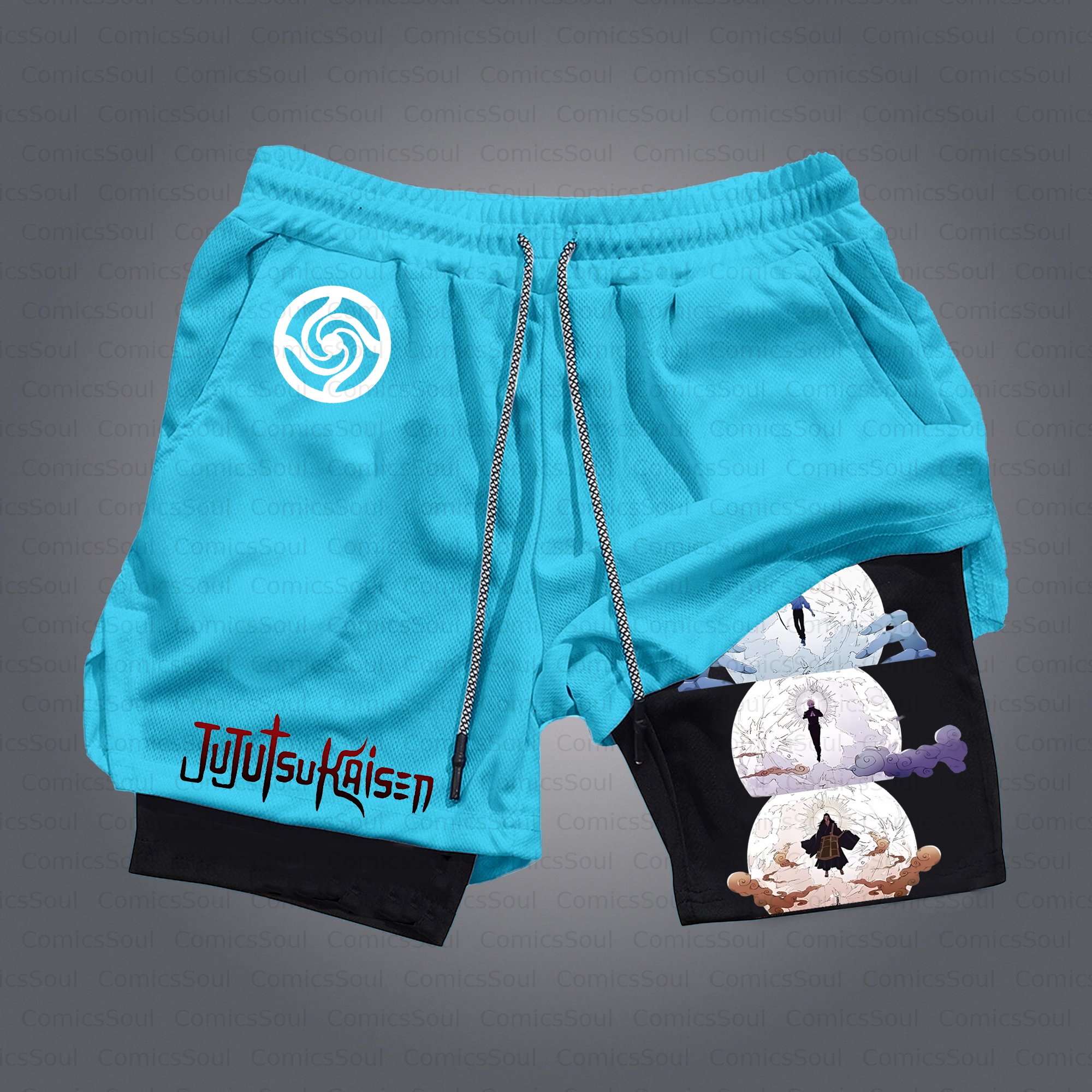 Unisex Casual Anime Style Shorts
