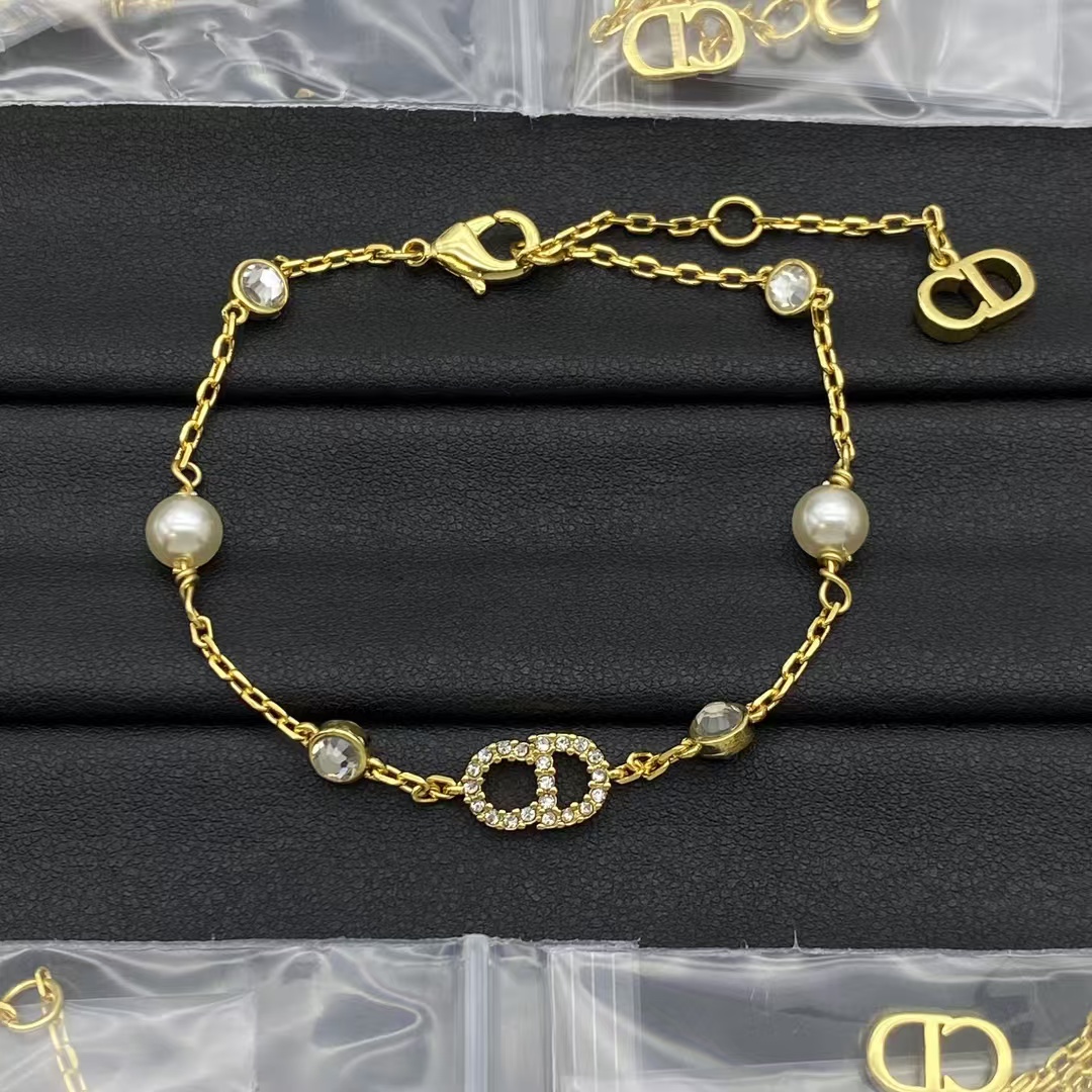 Dior CD Diamond Bracelet - Original Replica Club