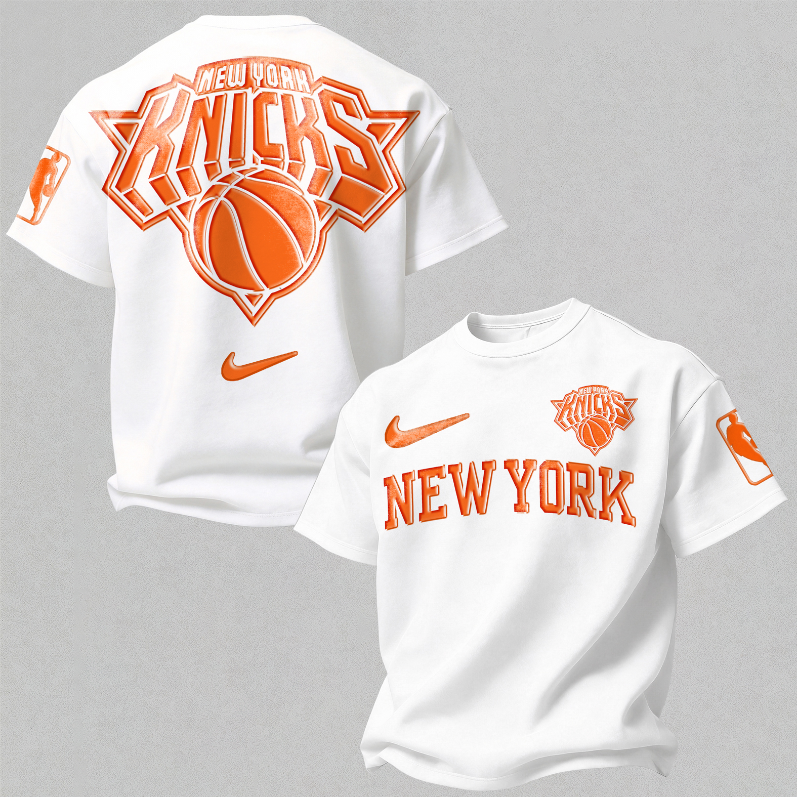 New York Basketball 2026 Printed Unisex Oversized T-shirt