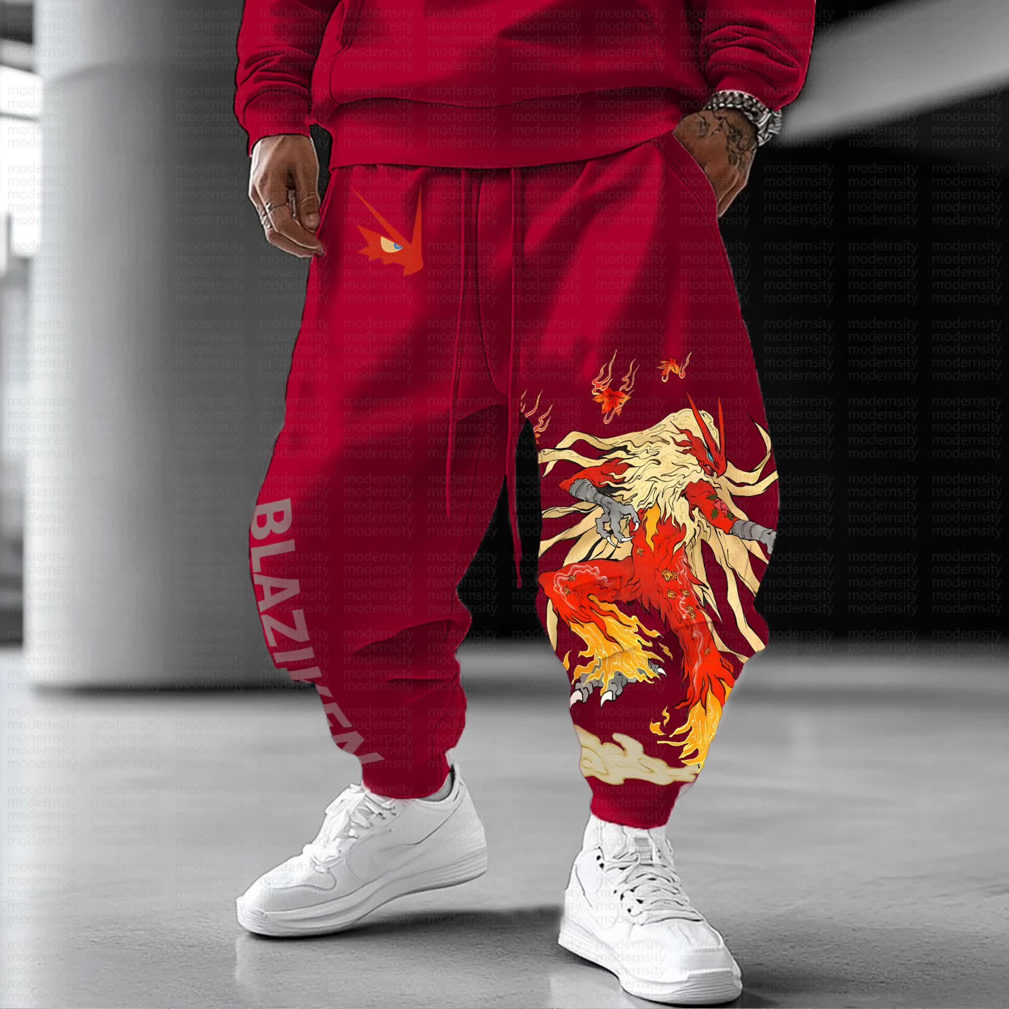 Unisex  “Comicssoul” Casual Anime Streetwear Pants