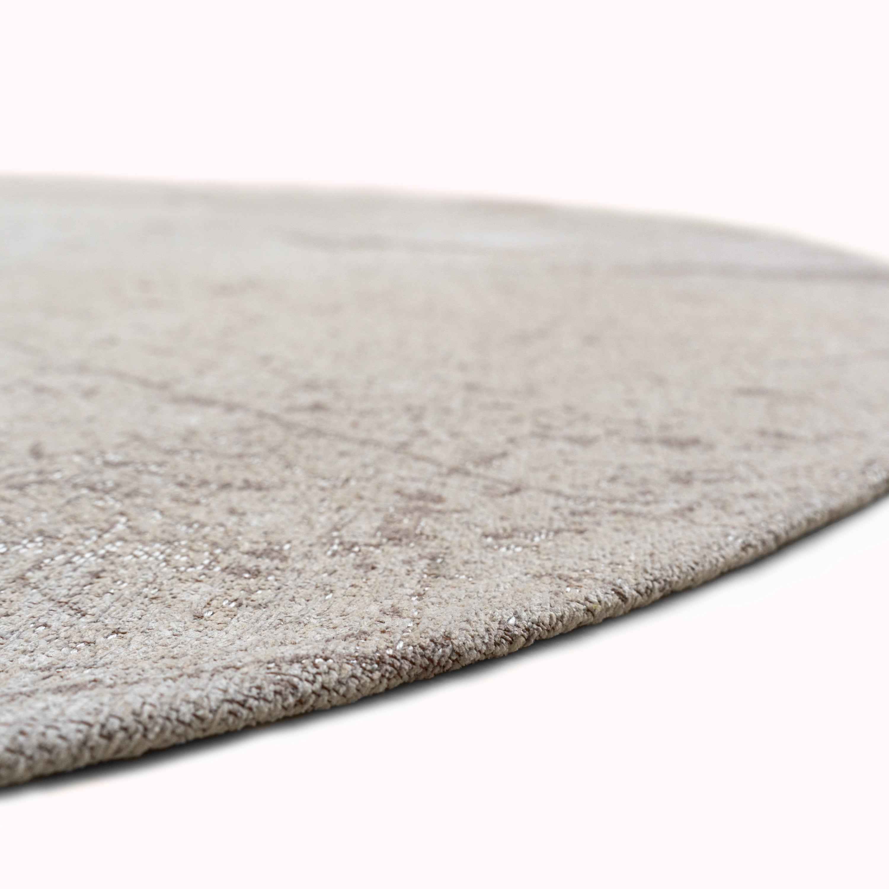 Louis de Poortere Sol Vloerkleed Ø 240 cm - Albatre