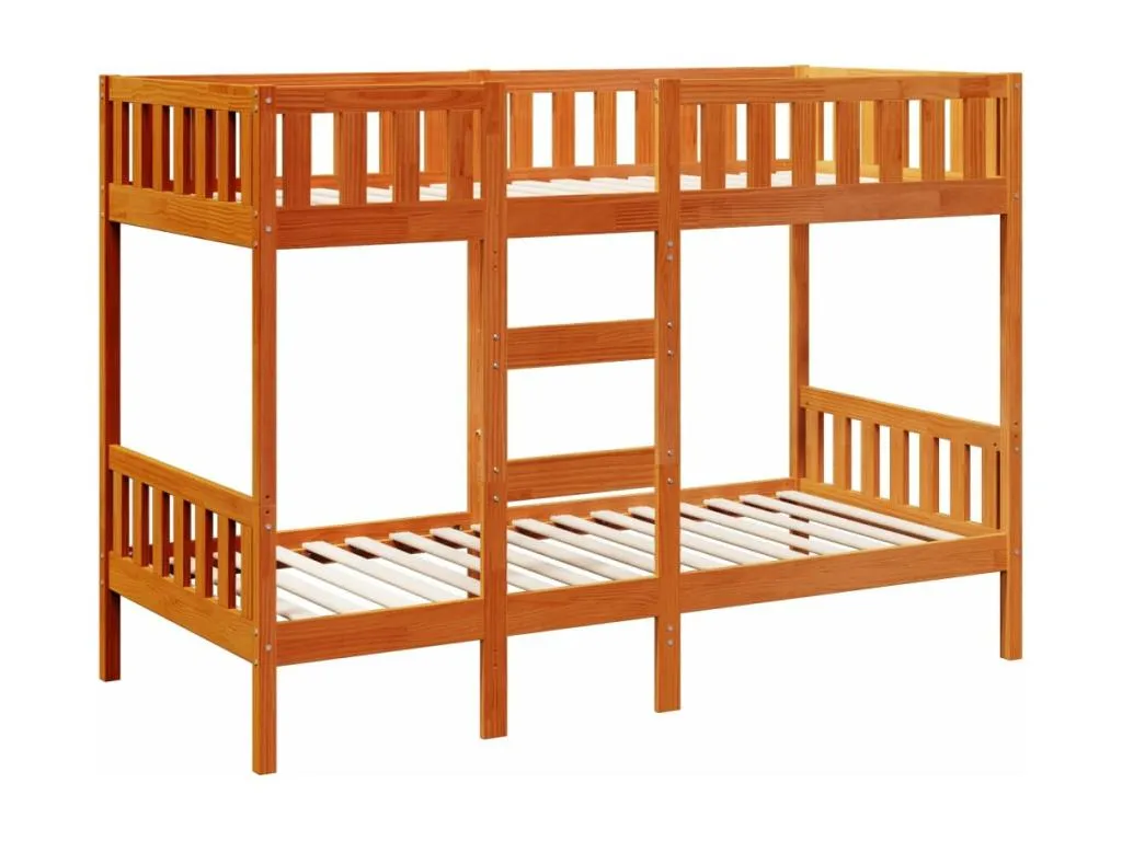 Litera de Patriciabaezcasa maciza de Patriciabaezcasa marrón cera 90x200 cm