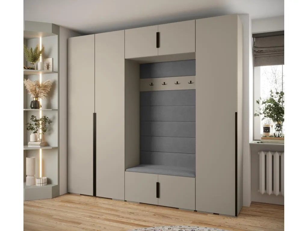 Francomuebleses 1 armario con puertas batientes 236.7/250/47