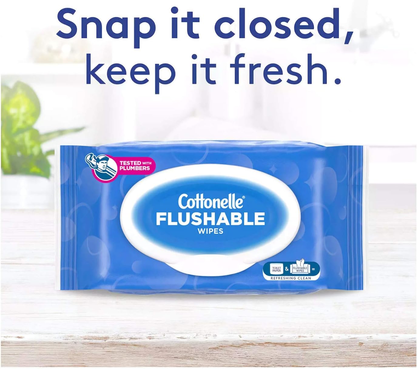 Cottonelle Fresh Care Flushable Cleansing Cloth, 504 Count