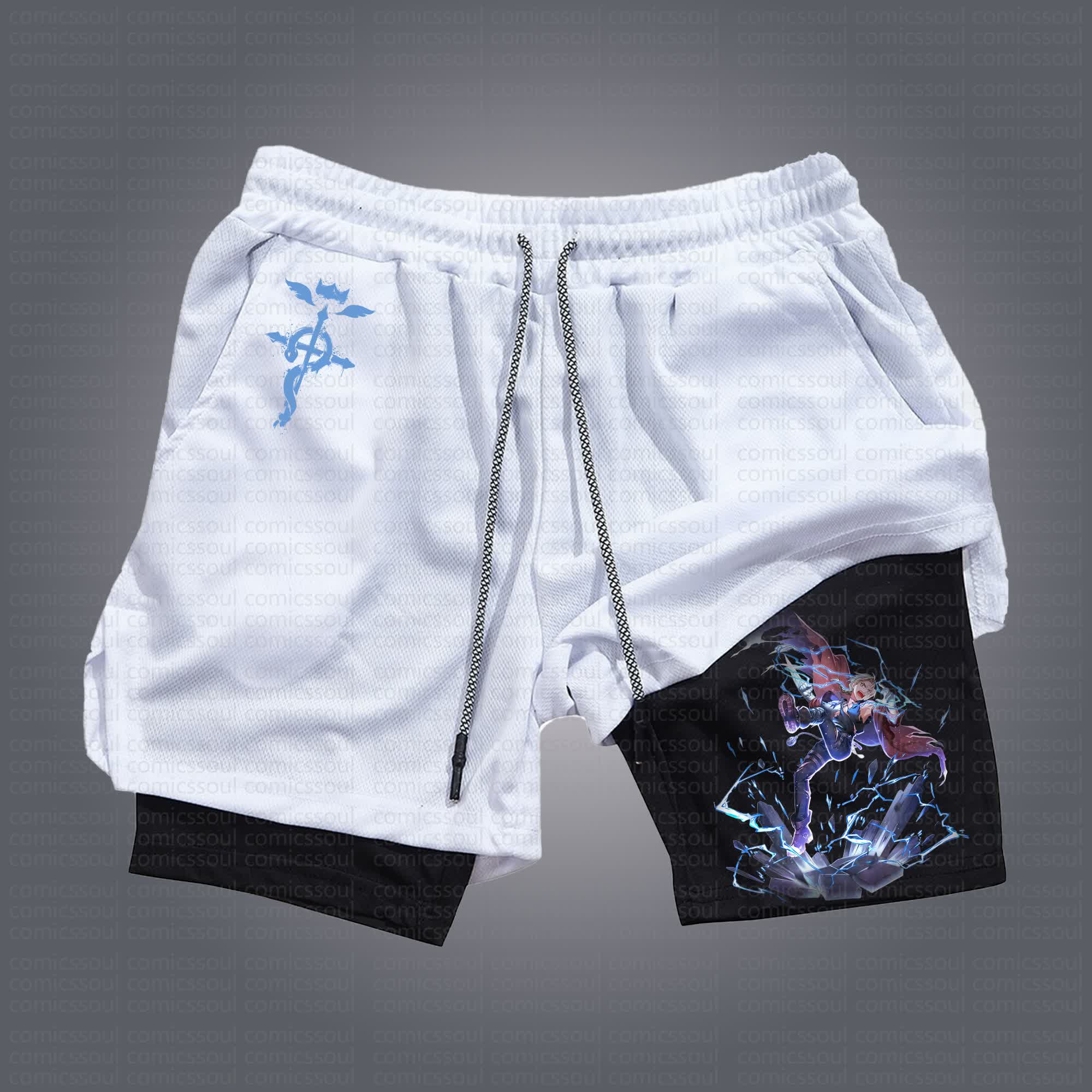 Unisex Casual Anime Streetwear Shorts 丨Comicssoul