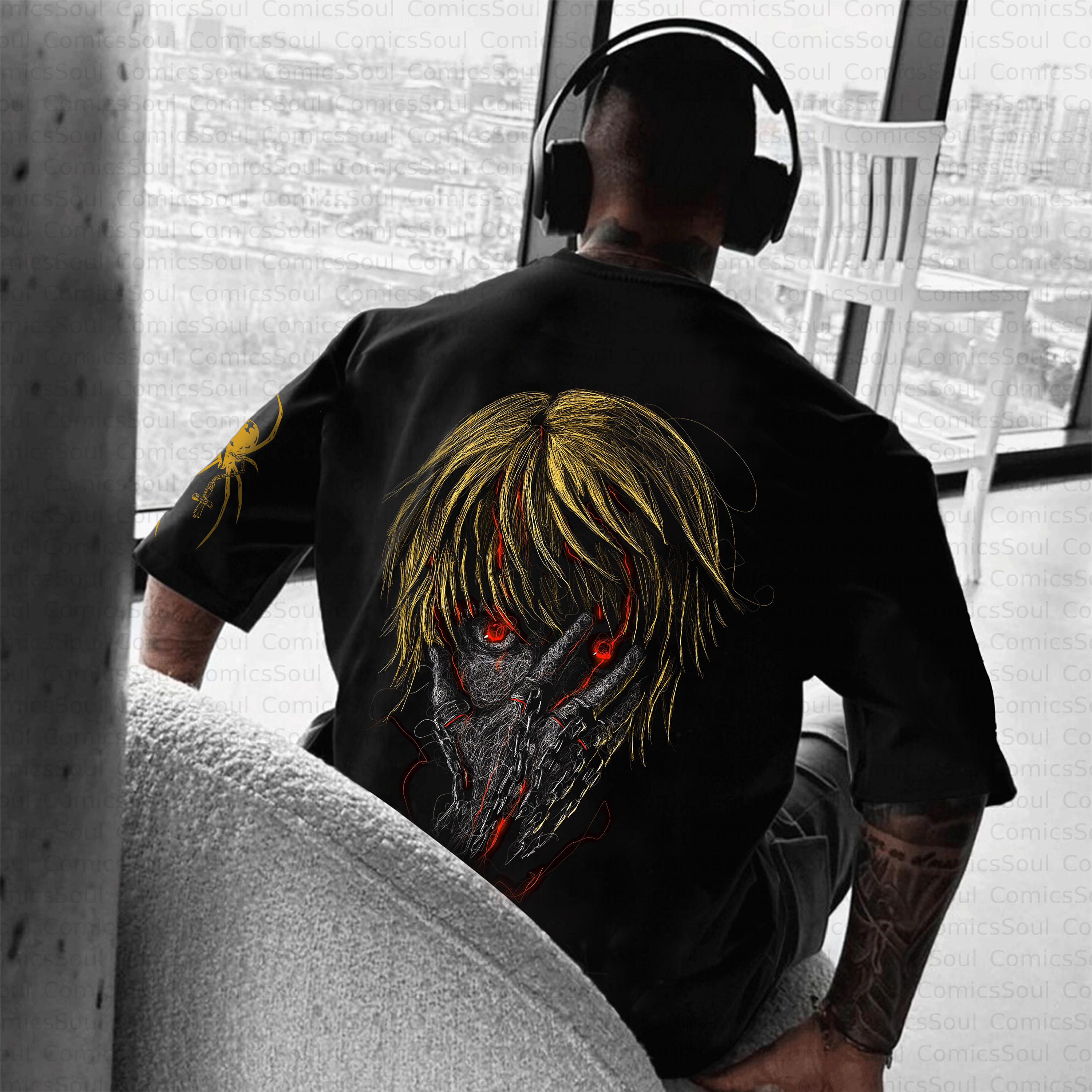 Unisex Anime Inspired Vintage T-Shirt
