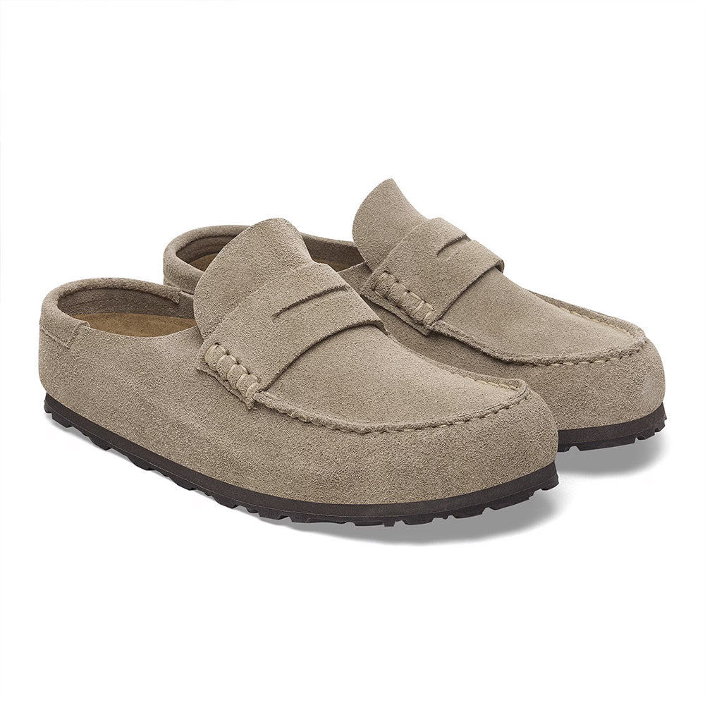 Birkenstock - Mocassins Naples Wrapped Leve - Taupe
