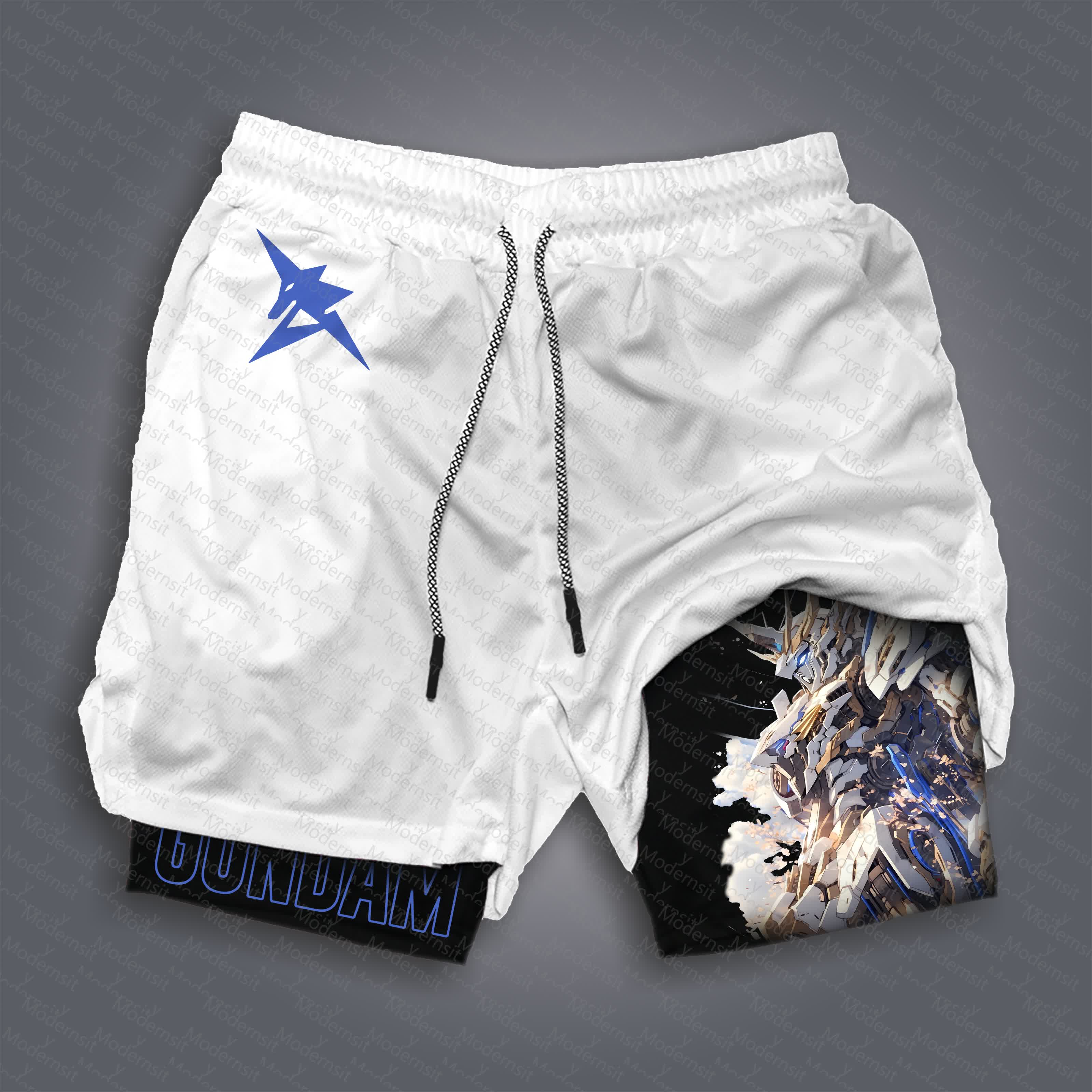 Unisex  “Comicssoul” Casual Anime Streetwear Shorts