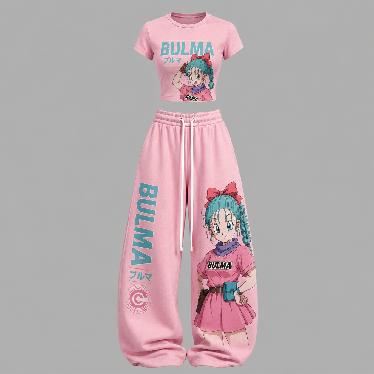 Dragon Ball Top & Elasticated Trousers Two-Piece Set