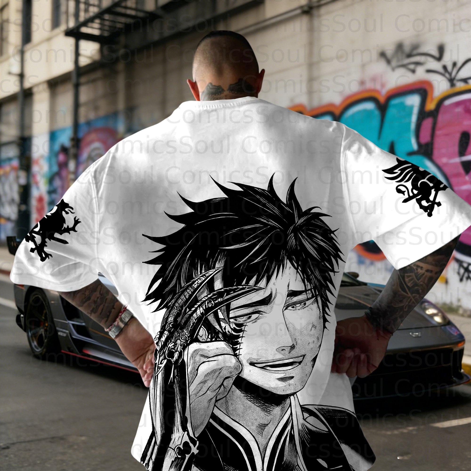 Unisex Anime Inspired Vintage T-Shirt