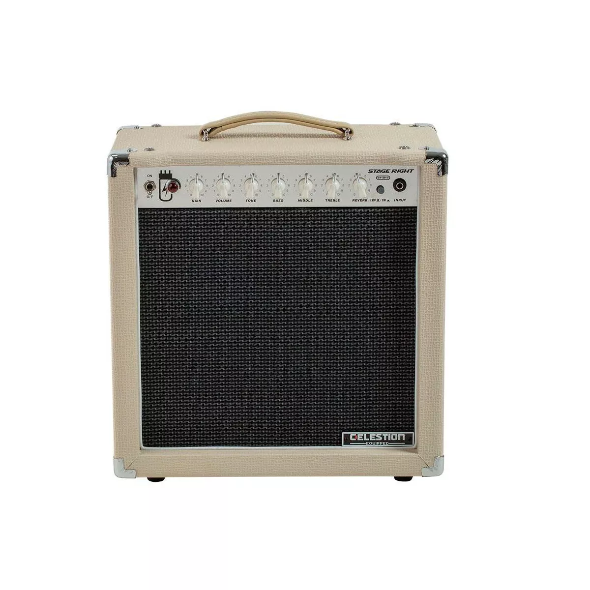 15-Watt 1×12 Guitar Combo Tube Amp with Celestion Speaker and Spring Reverb