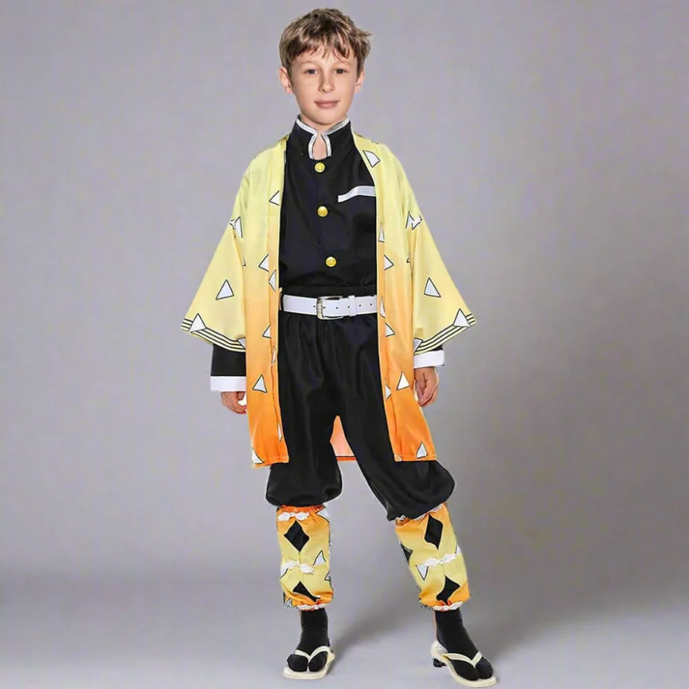 Halloween Costumes Anime Kimono Cosplay Outfit Set - Image 13 Halloween Costumes Anime Kimono Cosplay Outfit Set - Image 13