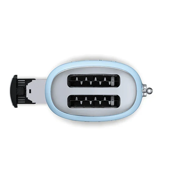 Toaster 2 tranches bleu azur 950 W TSF01PBEU Smeg