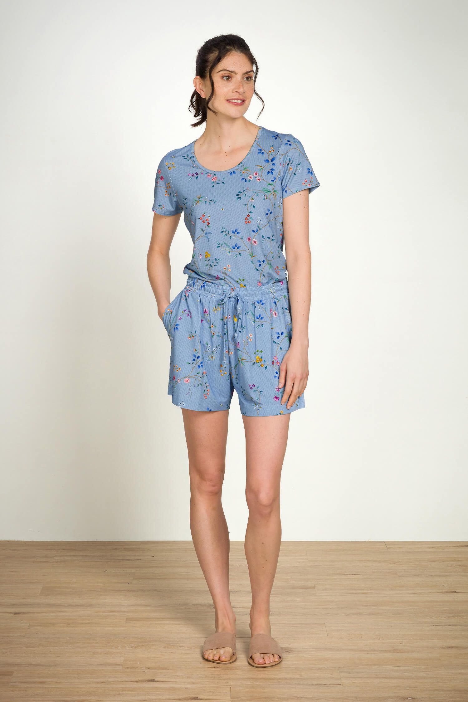 Bob Short Trousers Delhi Dreams Blue