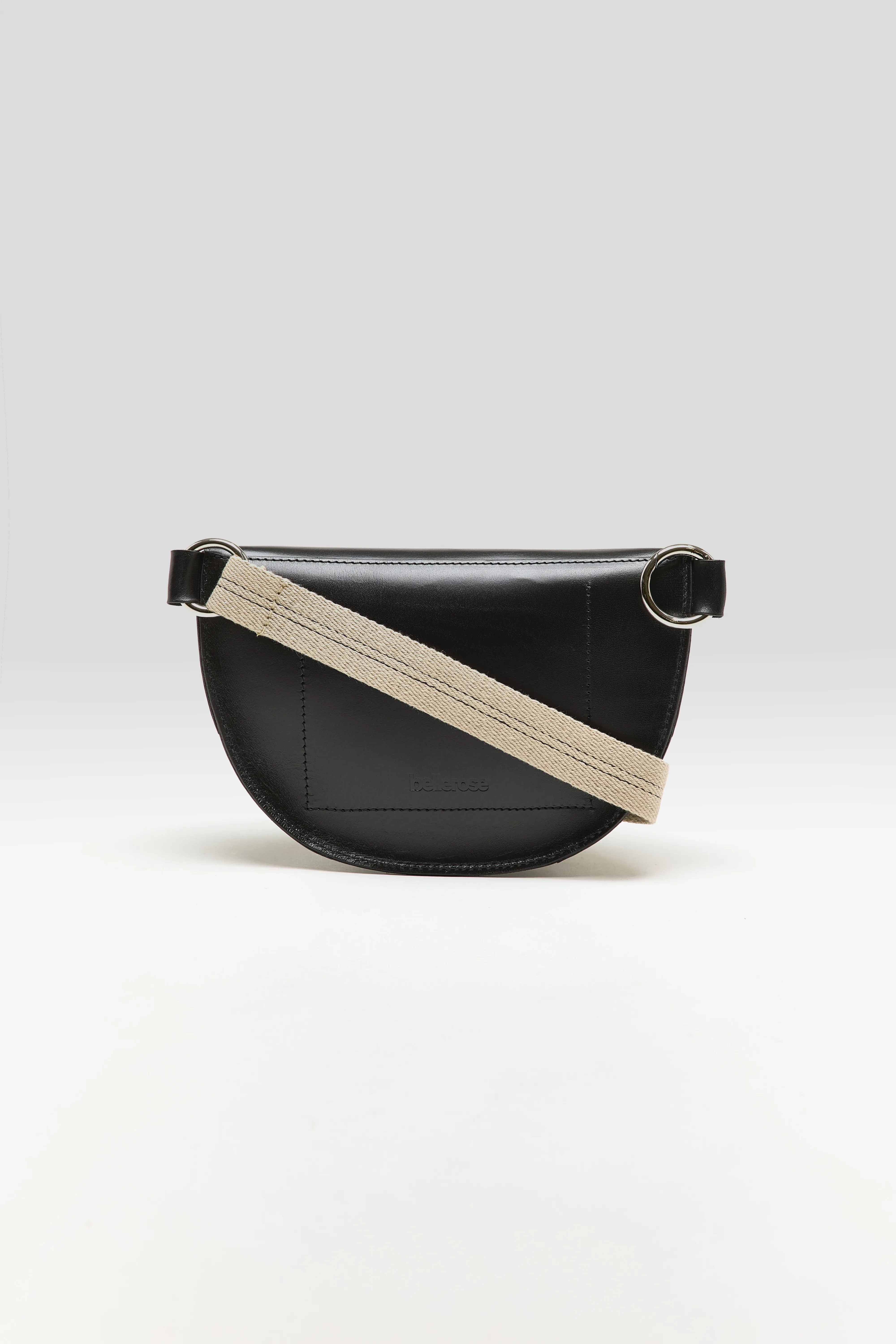 Bellerose Rosie black leather sling bag (252 / W / BLACK)