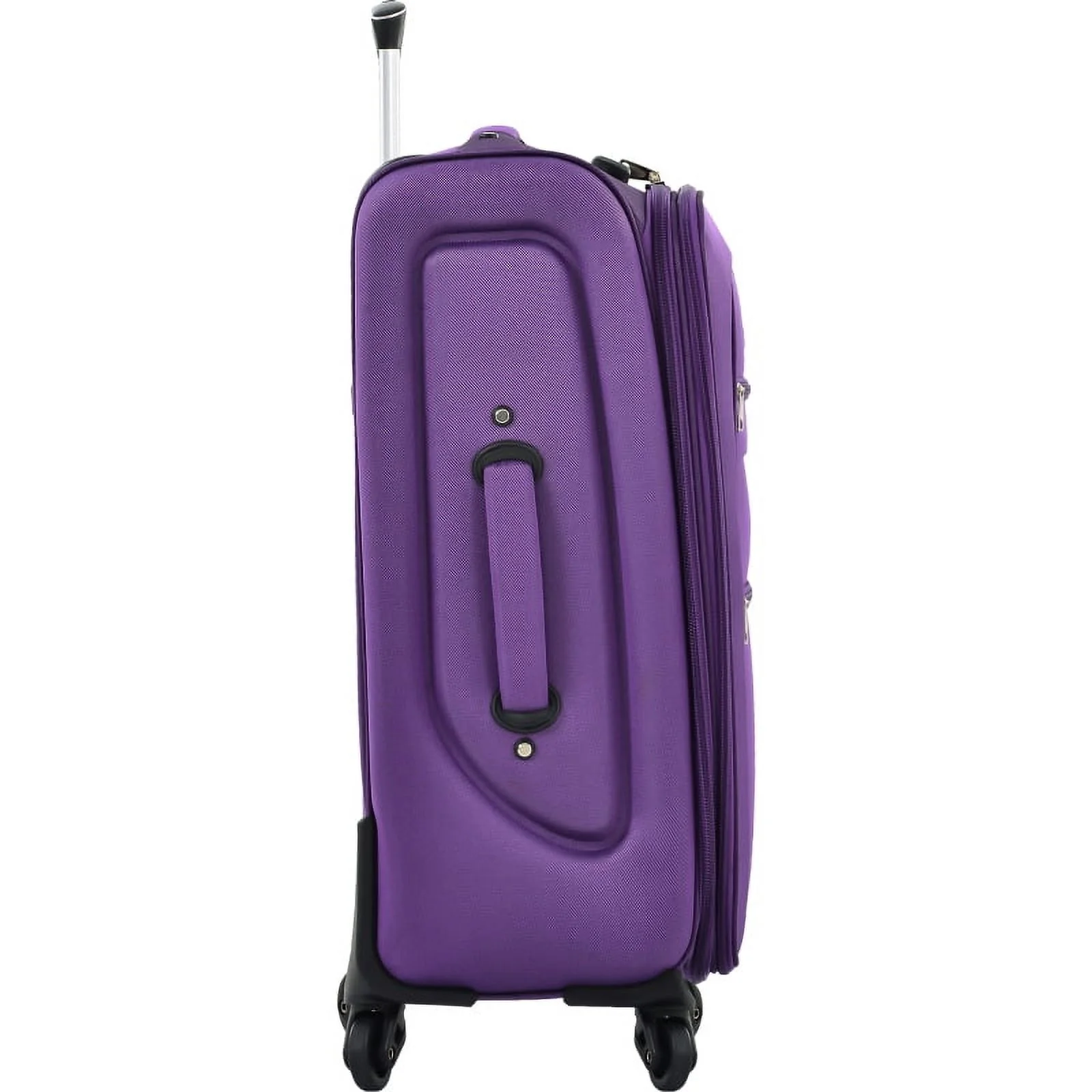 Softside Luggage Expandable 3 Piece Set Suitcase Upright Spinner Softshell Lightweight Luggage Travel Set - Image 18