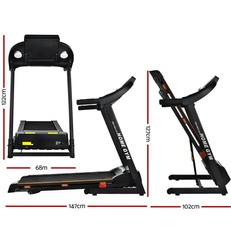 Everfit Electric Hydraulic Folding Treadmill With 420mm Running Belt - Image 2 Everfit Electric Hydraulic Folding Treadmill With 420mm Running Belt - Image 2
