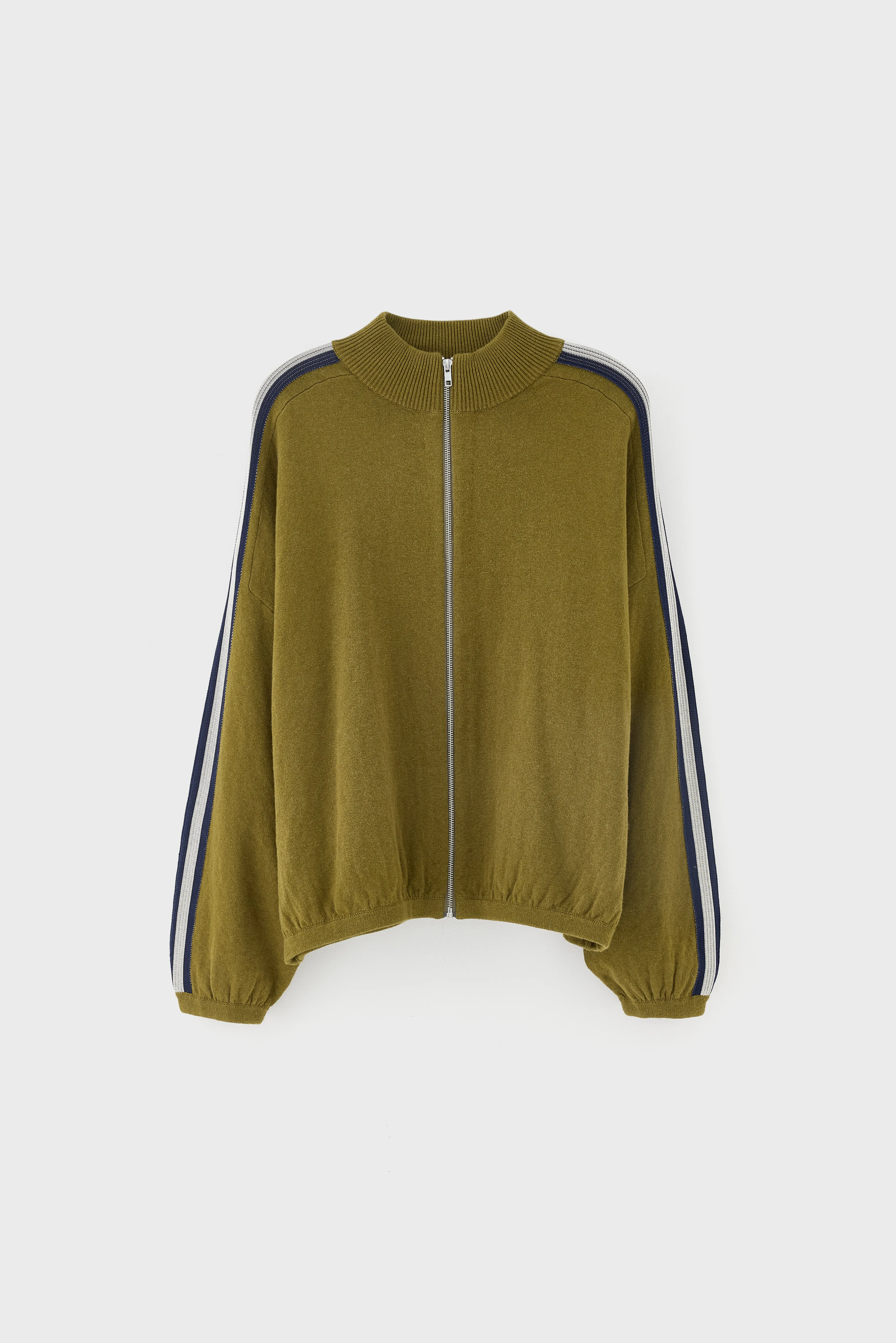 Bellerose Gerta zip-up cardigan (261 / W / VETIVER)