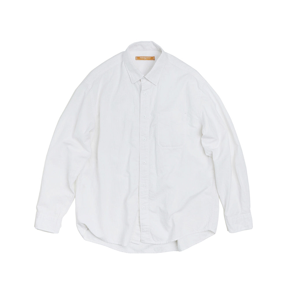 Frizmworks - Chemise Og Dobby Seersucker - Blanc
