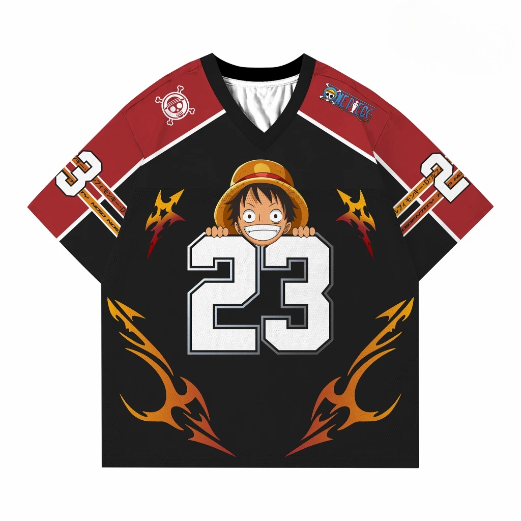 One Piece Anime Football Jersey