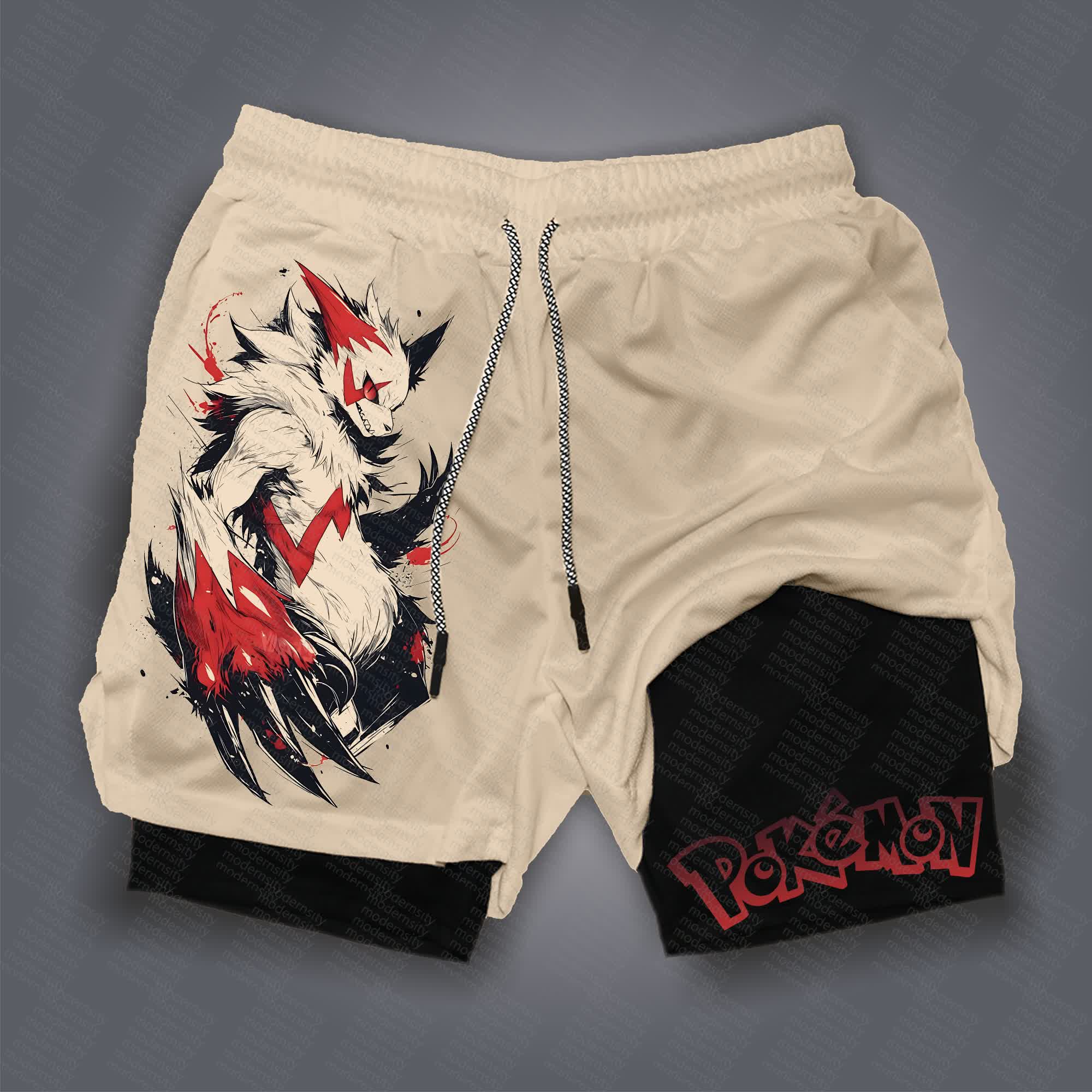 Unisex  “Comicssoul” Casual Anime Streetwear Shorts