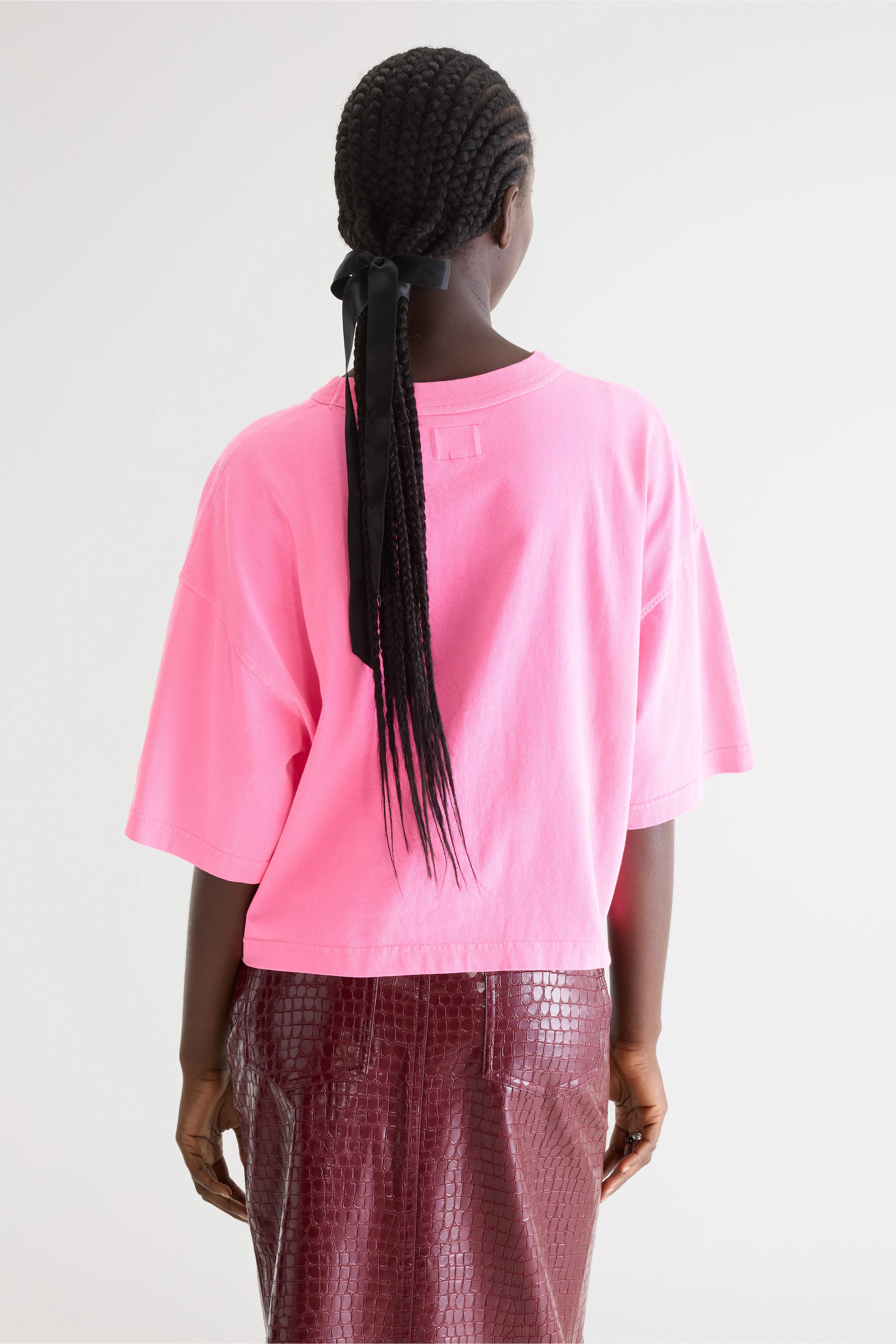Bellerose Voss short-sleeve t-shirt  (261 / W / FLUO PINK)