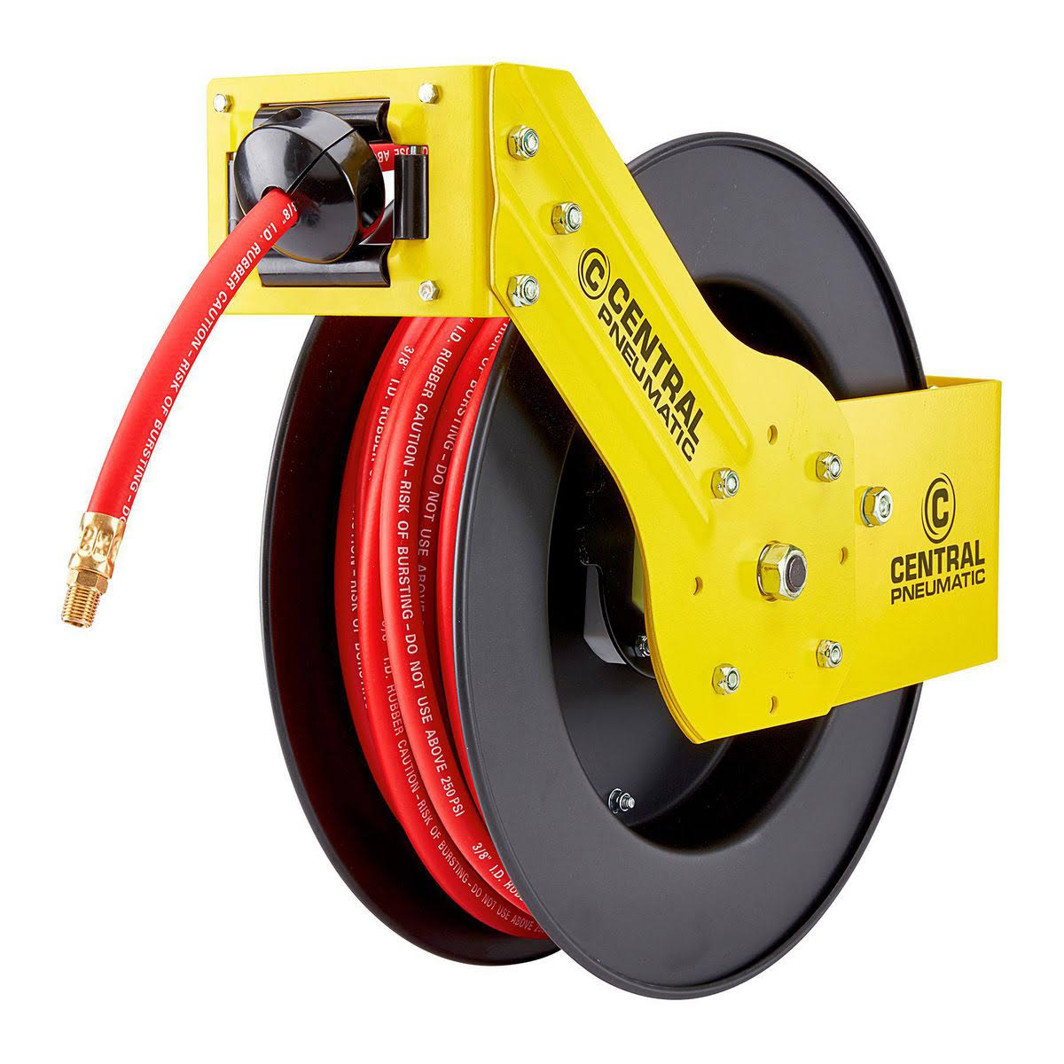 Central Pneumatic 3/8 in. x 50 ft. Retractable Hose Reel 93897