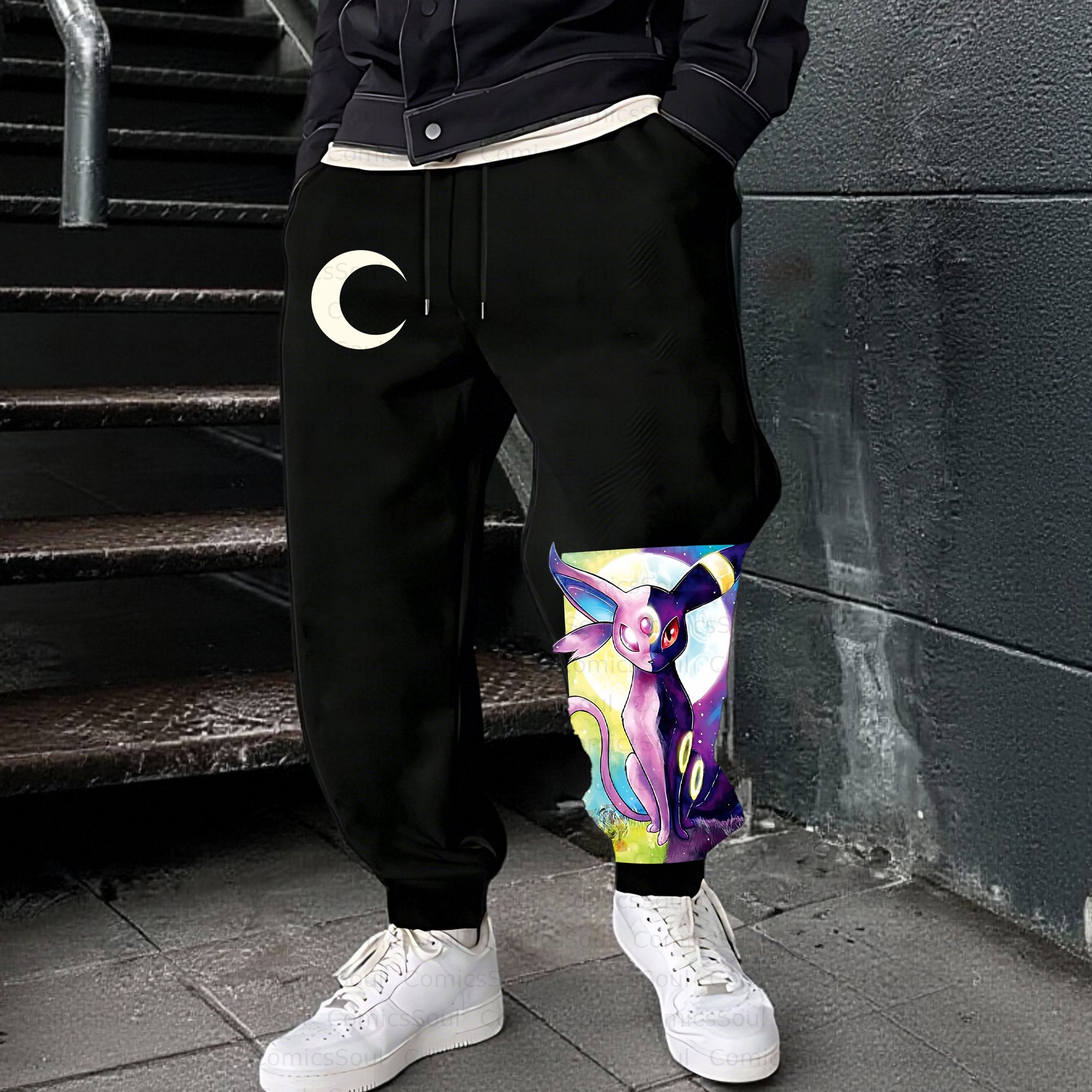 Unisex Casual Anime Streetwear Pant