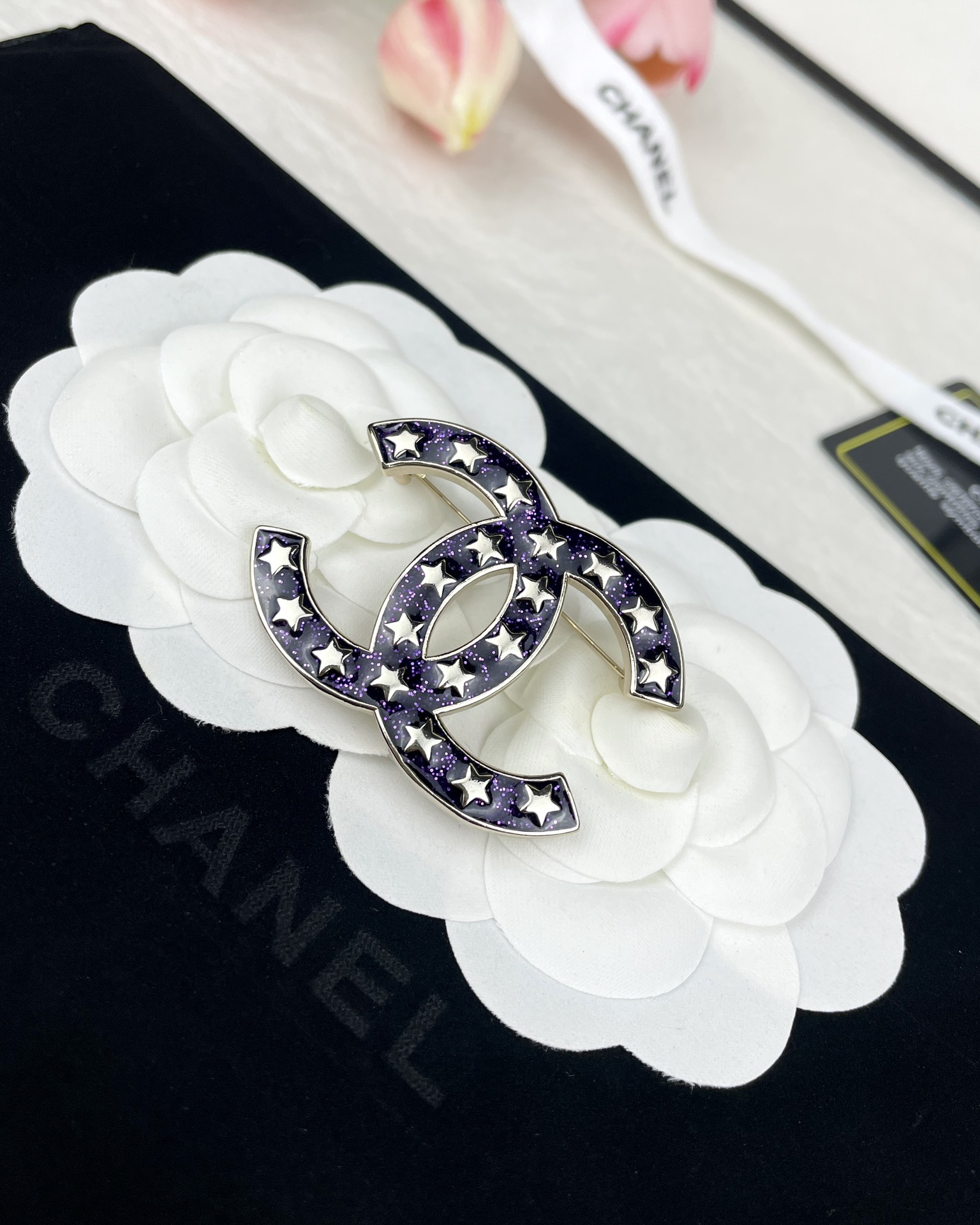 Chanel Star Enamel Coco Brooch - Original Replica Club