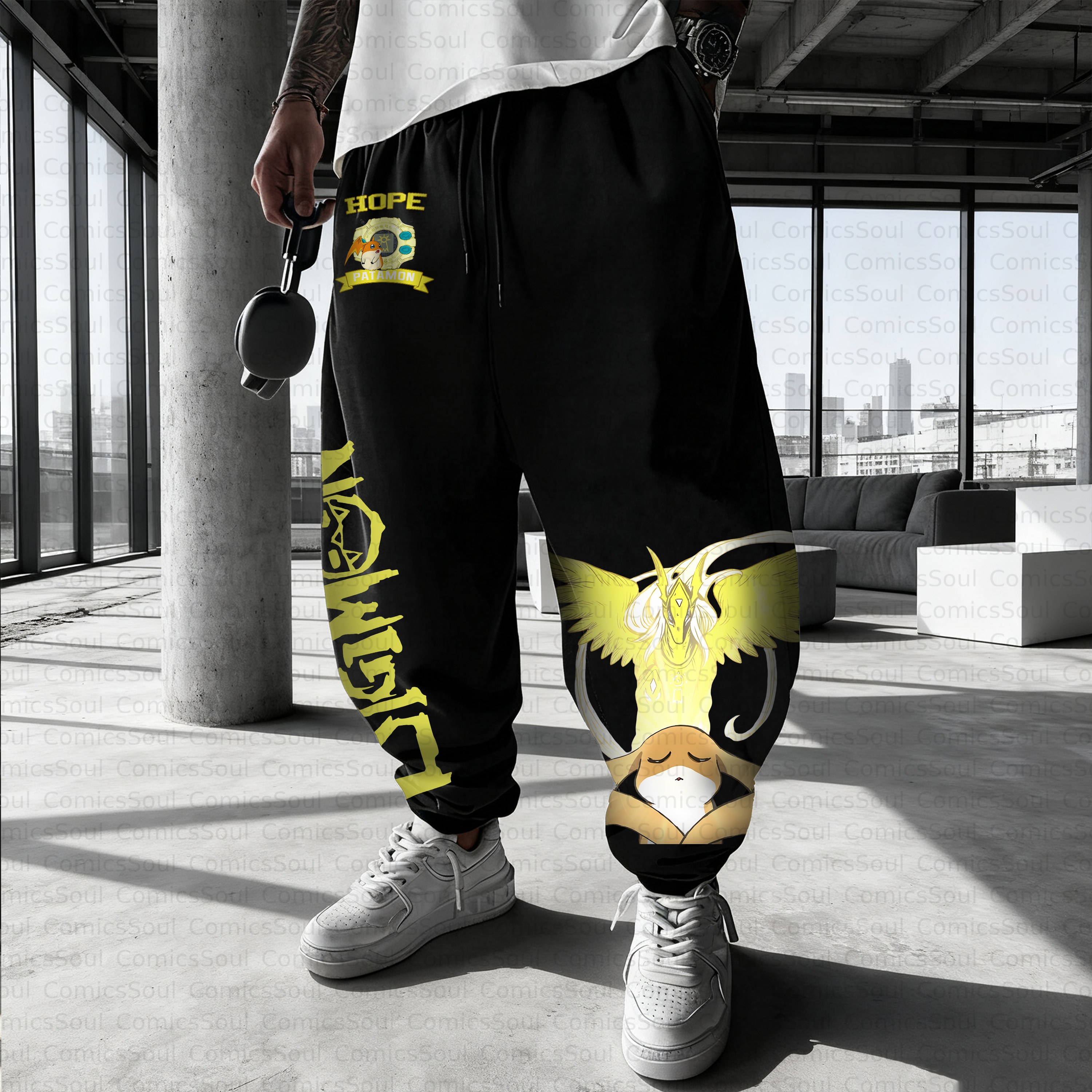Unisex Casual Anime Streetwear Pant