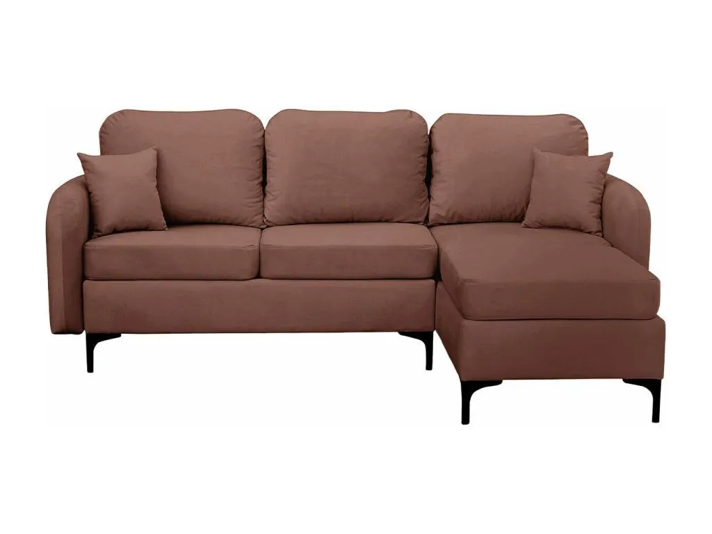 Sofá rinconero Casahandy A103 rojo con función cama y espacio de almacenaje 225x172x96cm
